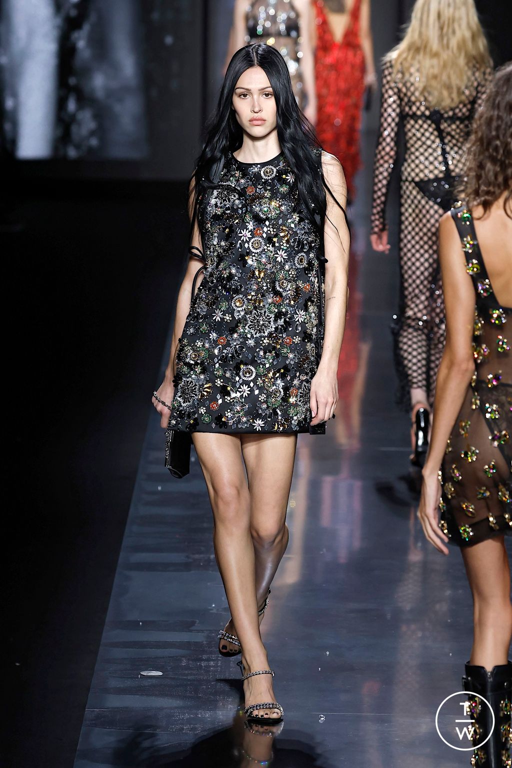 Fashion Week Milan Fall/Winter 2025 look 76 from the Dolce & Gabbana collection womenswear