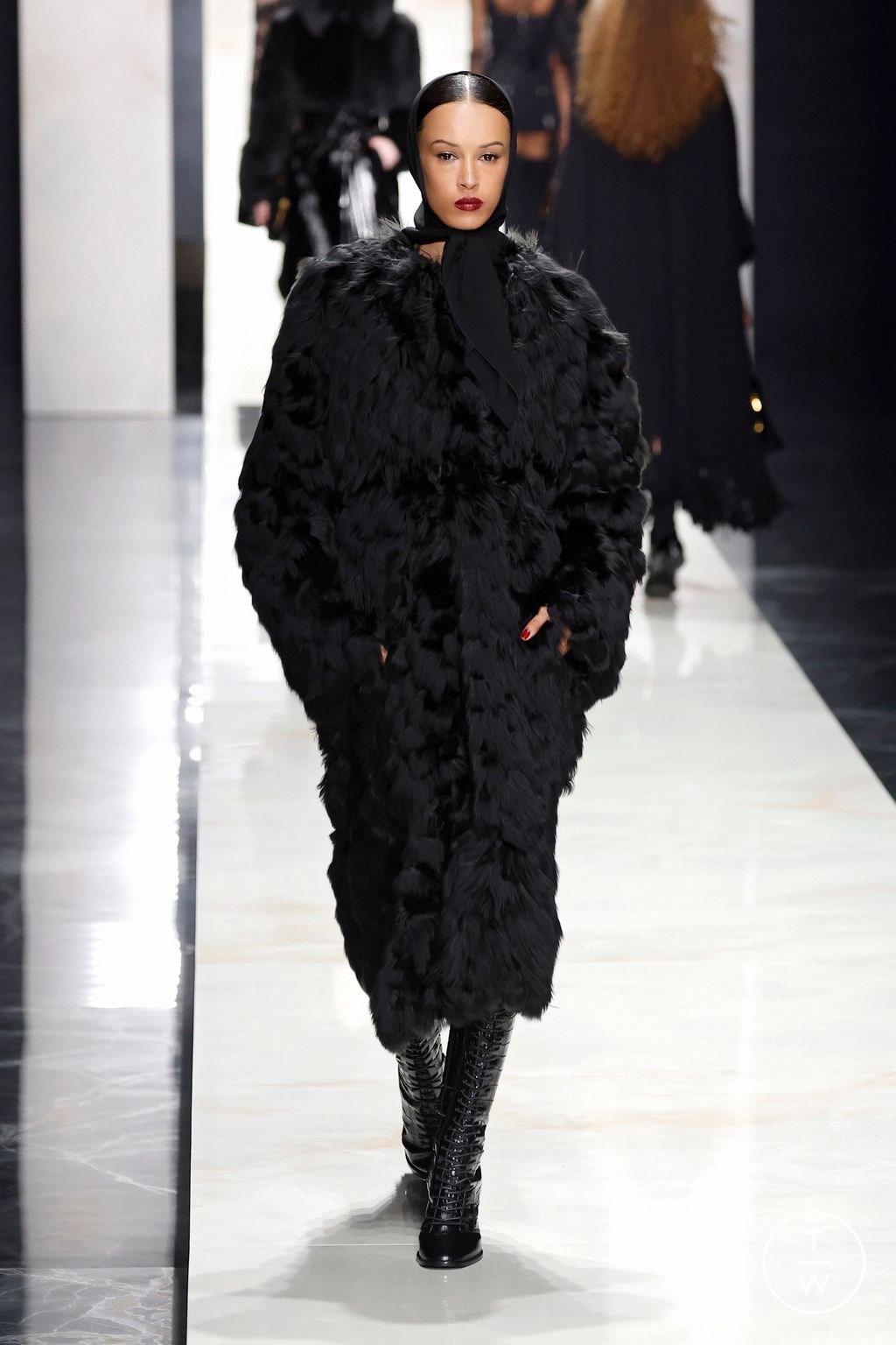 Fashion Week Milan Fall/Winter 2026 look 26 from the Dolce & Gabbana collection womenswear