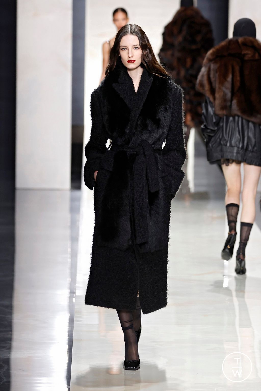 Fashion Week Milan Fall/Winter 2026 look 65 from the Dolce & Gabbana collection womenswear