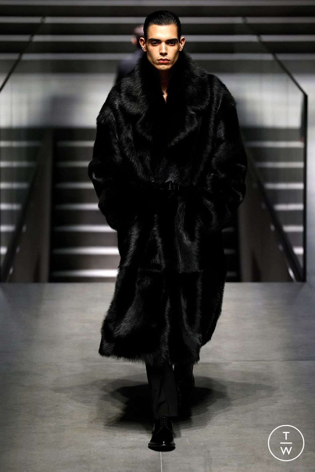 Fashion Week Milan Fall/Winter 2024 look 2 de la collection Dolce & Gabbana menswear
