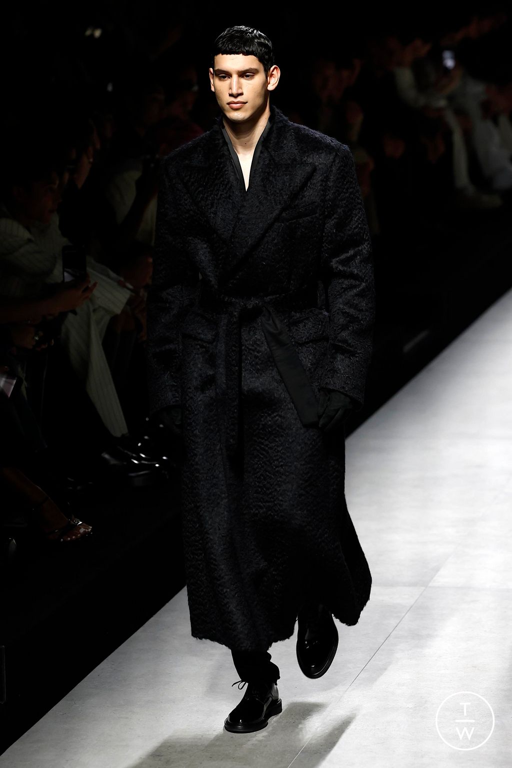 Fashion Week Milan Fall/Winter 2024 look 5 from the Dolce & Gabbana collection 男装