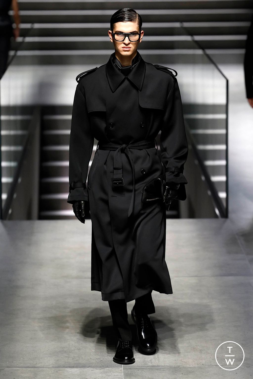 Fashion Week Milan Fall/Winter 2024 look 10 from the Dolce & Gabbana collection 男装