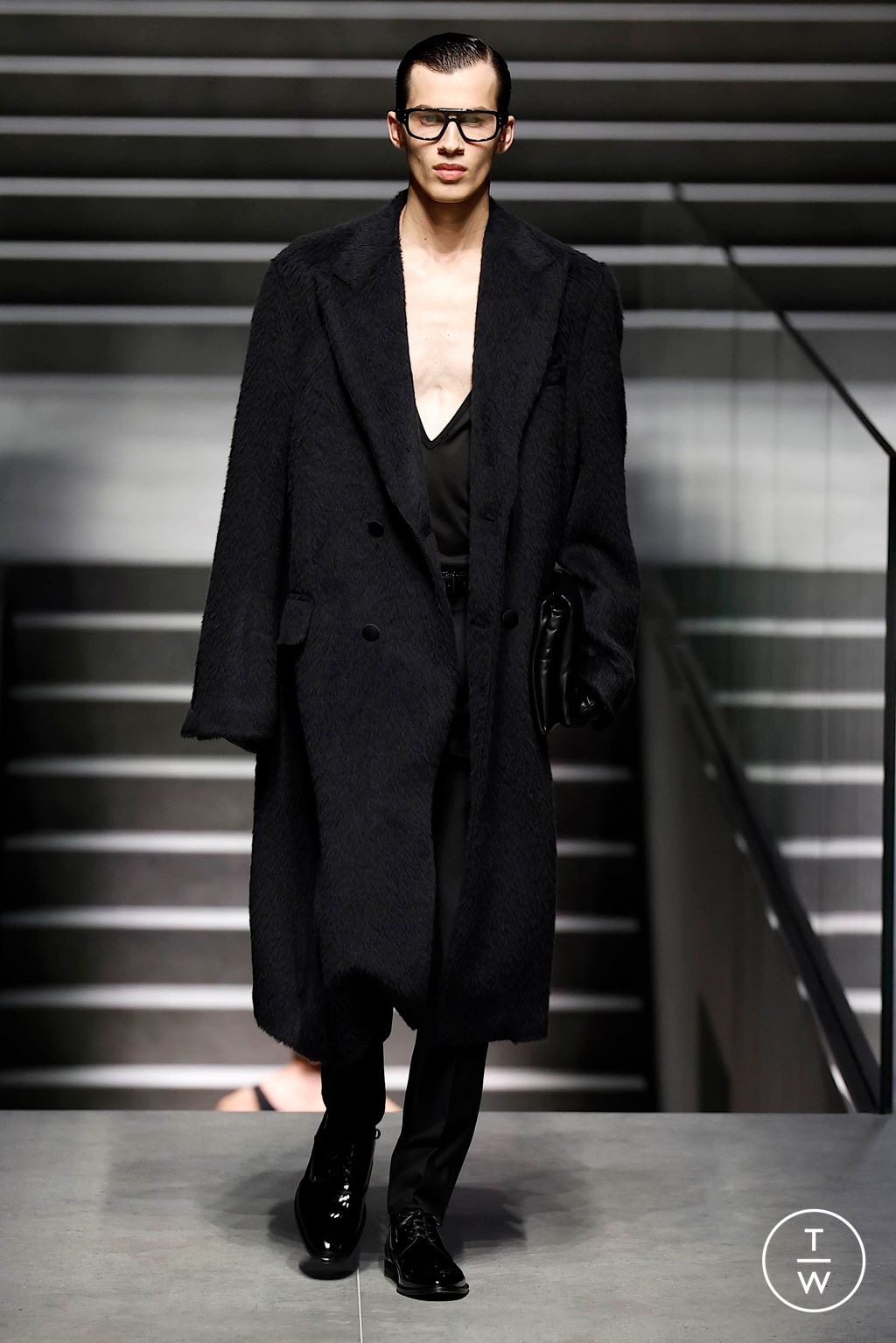 Fashion Week Milan Fall/Winter 2024 look 14 de la collection Dolce & Gabbana menswear