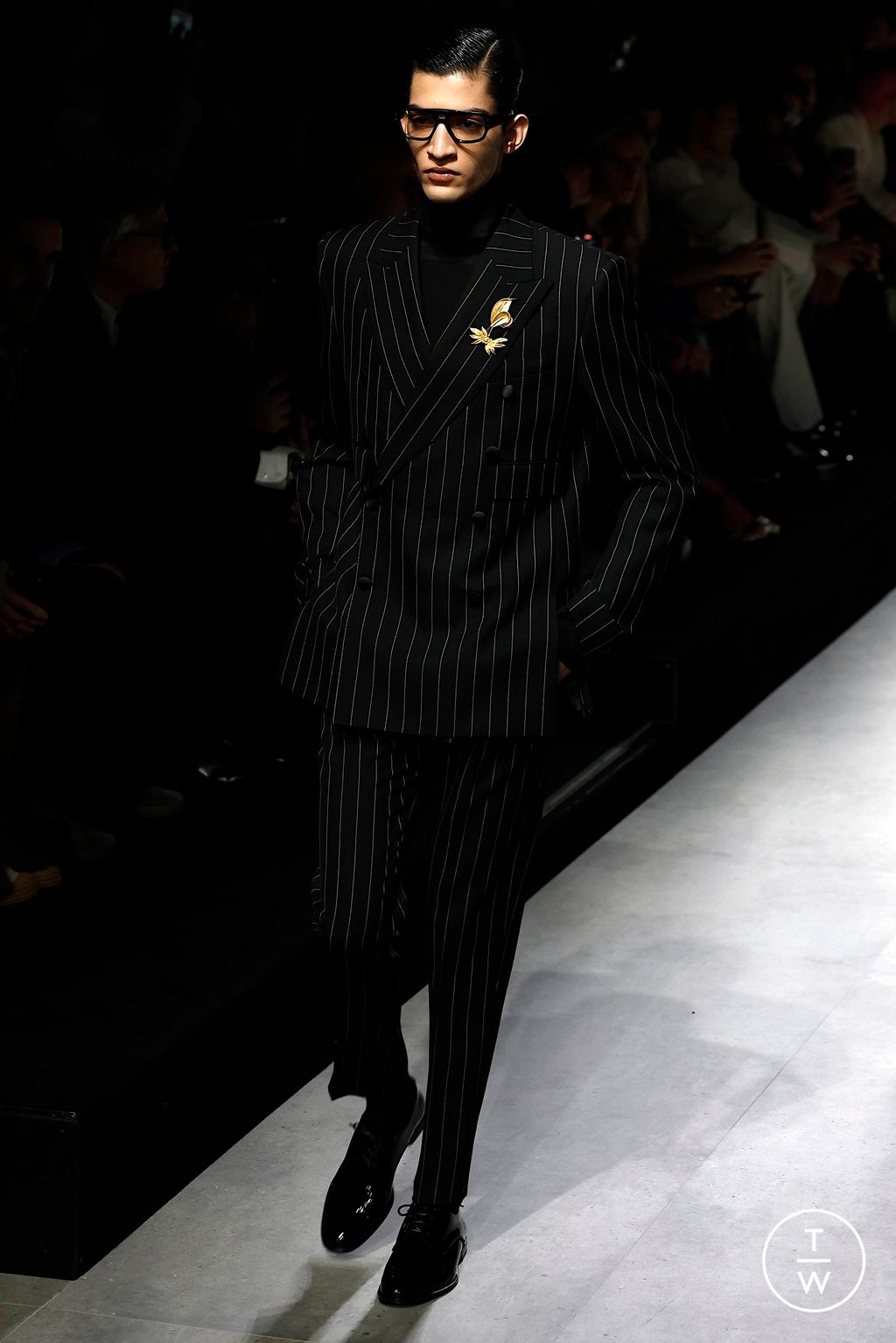 Fashion Week Milan Fall/Winter 2024 look 27 from the Dolce & Gabbana collection menswear