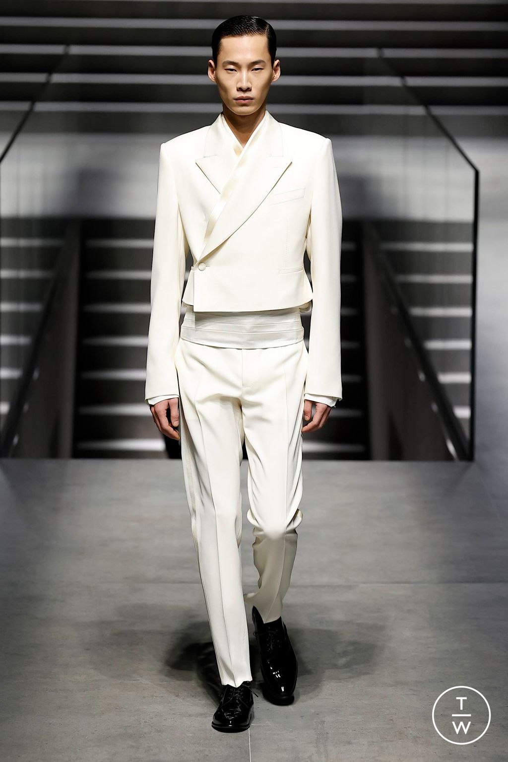 Fashion Week Milan Fall/Winter 2024 look 42 de la collection Dolce & Gabbana menswear