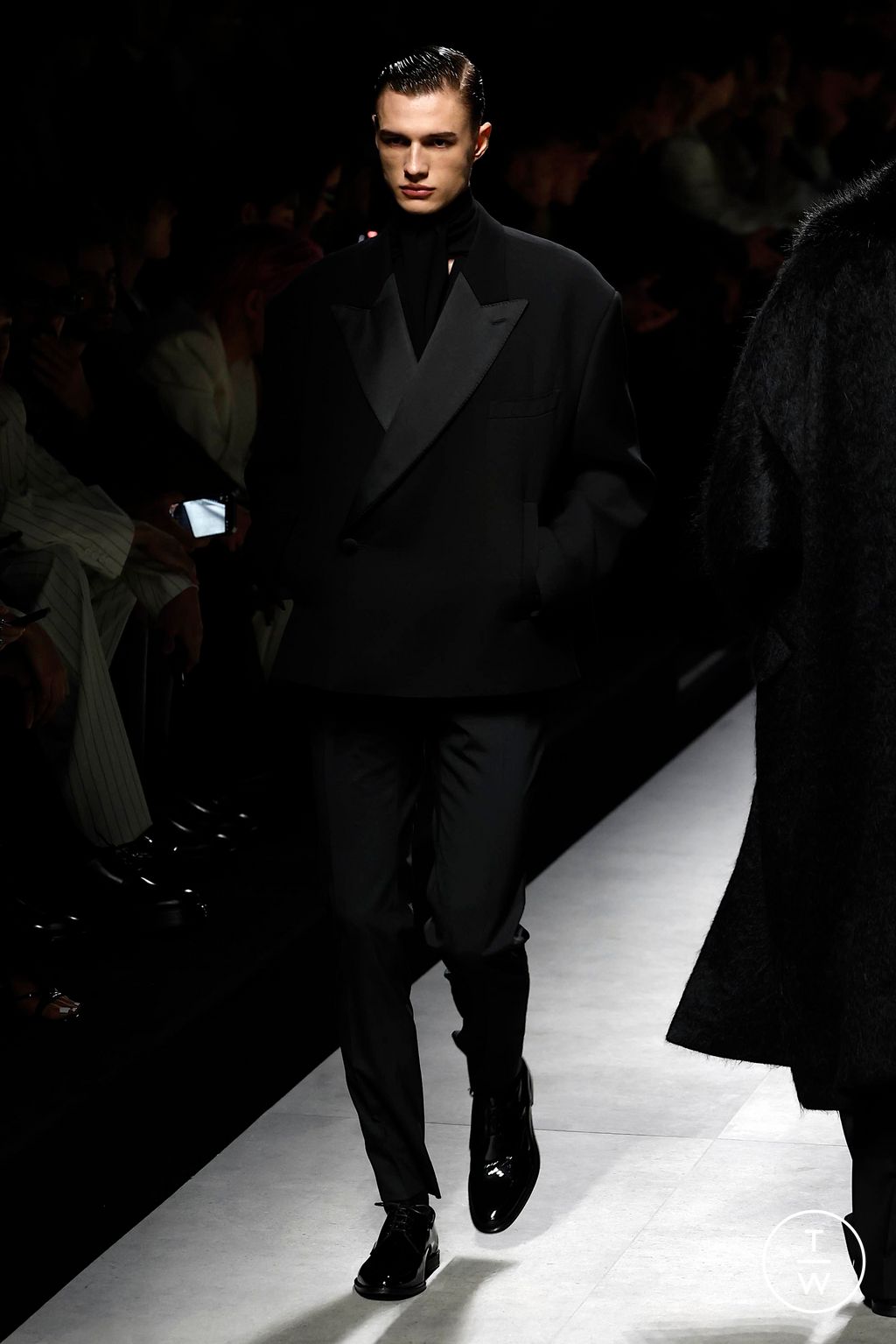 Fashion Week Milan Fall/Winter 2024 look 45 de la collection Dolce & Gabbana menswear