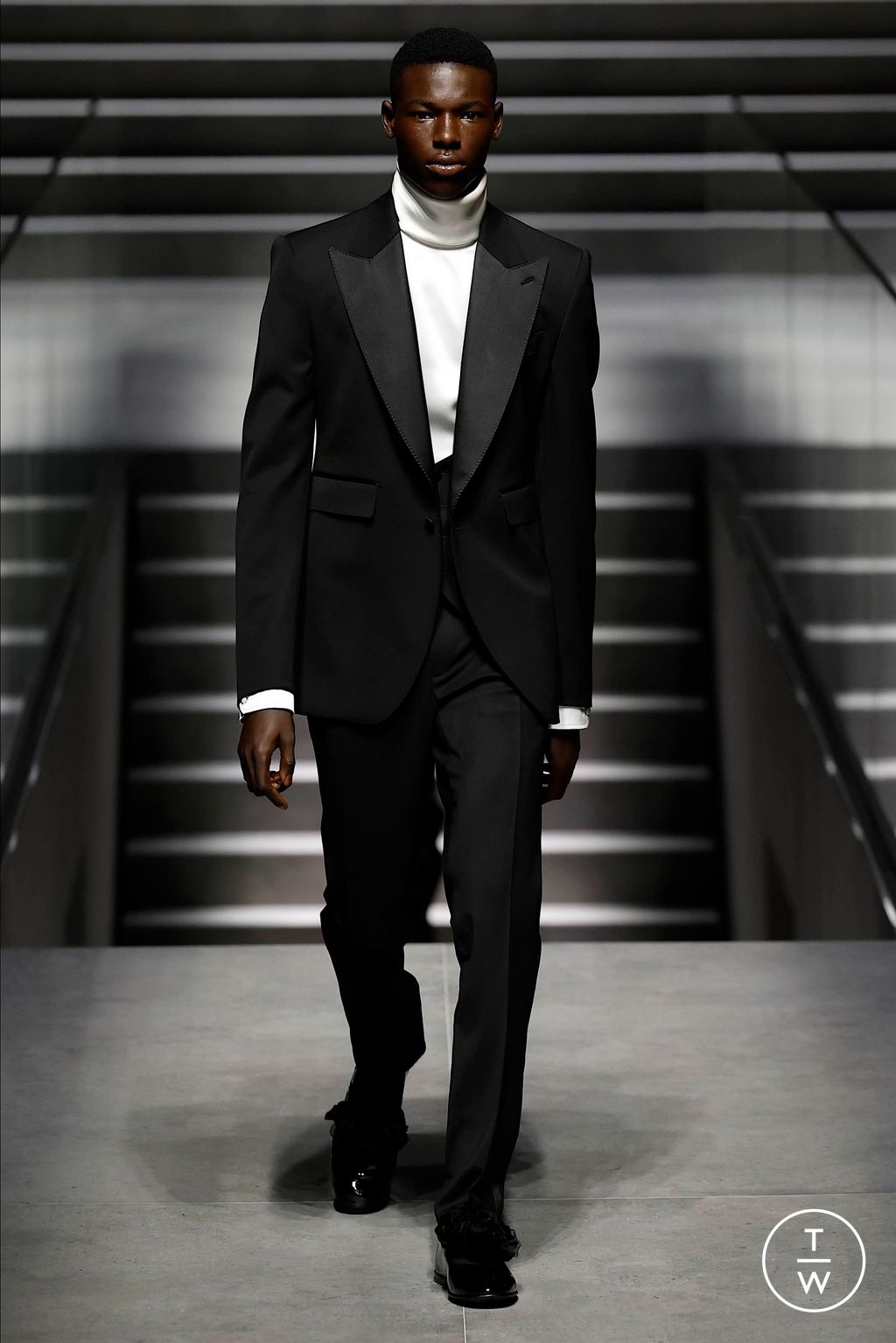 Fashion Week Milan Fall/Winter 2024 look 58 from the Dolce & Gabbana collection 男装