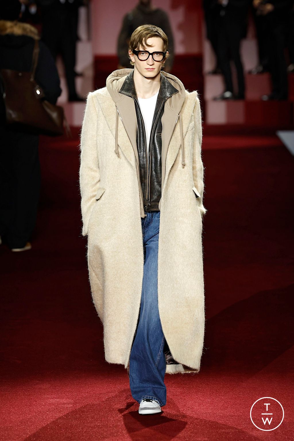 Fashion Week Milan Fall/Winter 2025 look 6 from the Dolce & Gabbana collection menswear