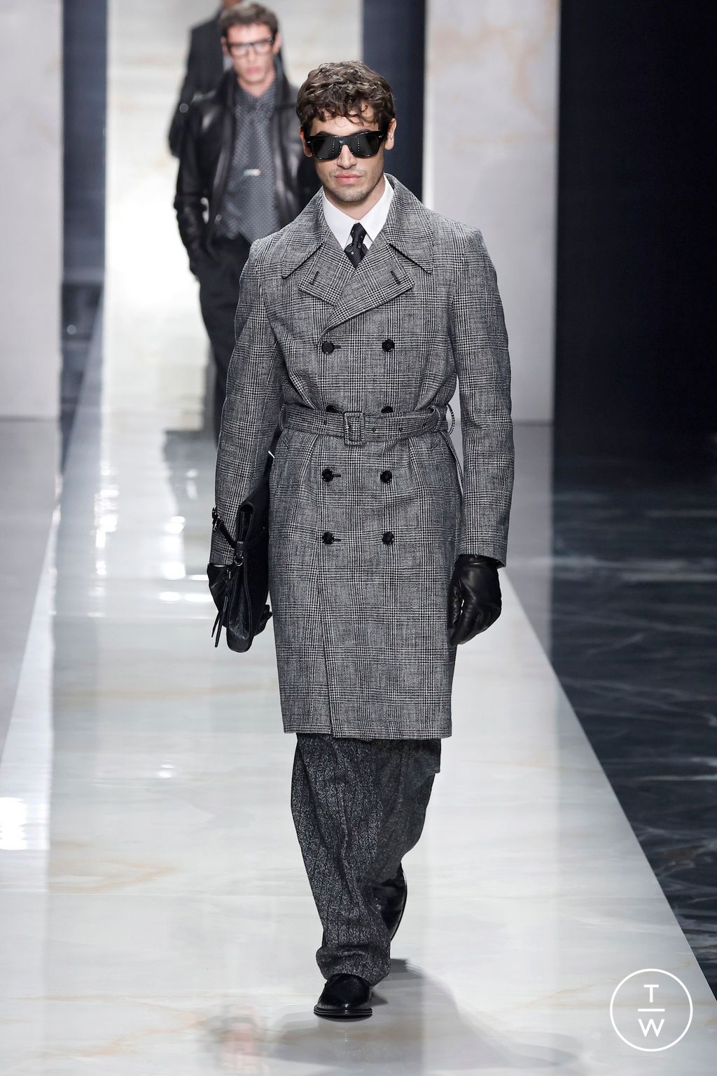 Fashion Week Milan Fall/Winter 2026 look 14 from the Dolce & Gabbana collection 男装