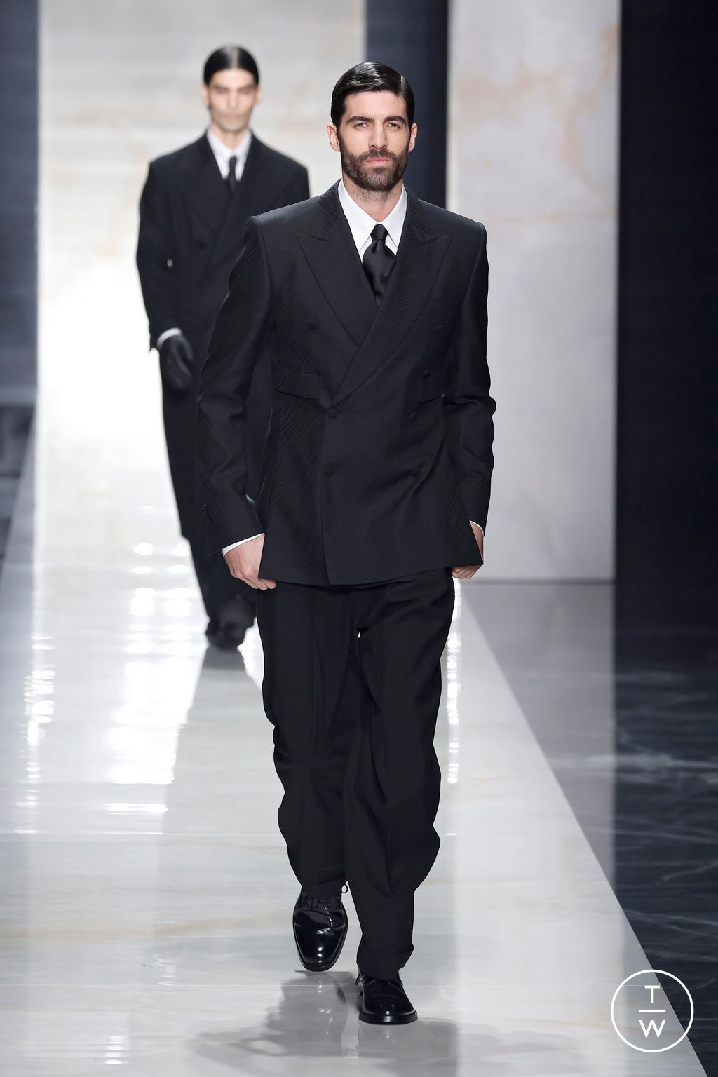 Fashion Week Milan Fall/Winter 2026 look 19 from the Dolce & Gabbana collection 男装