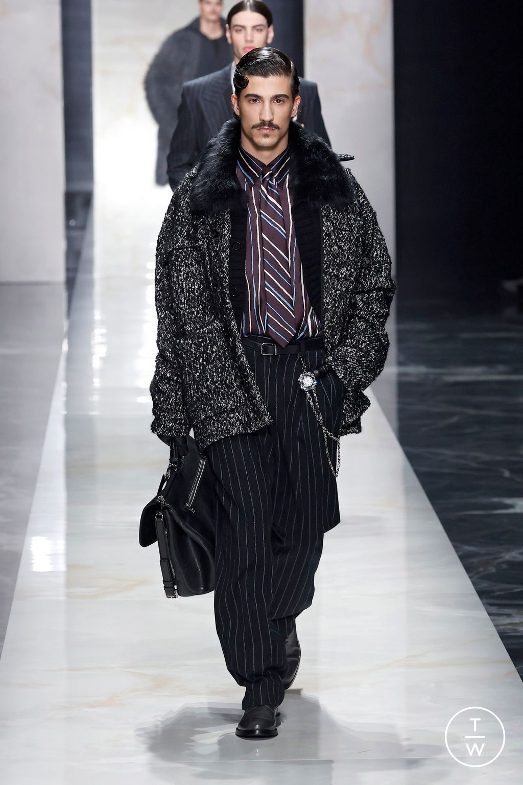 Fashion Week Milan Fall/Winter 2026 look 22 from the Dolce & Gabbana collection 男装