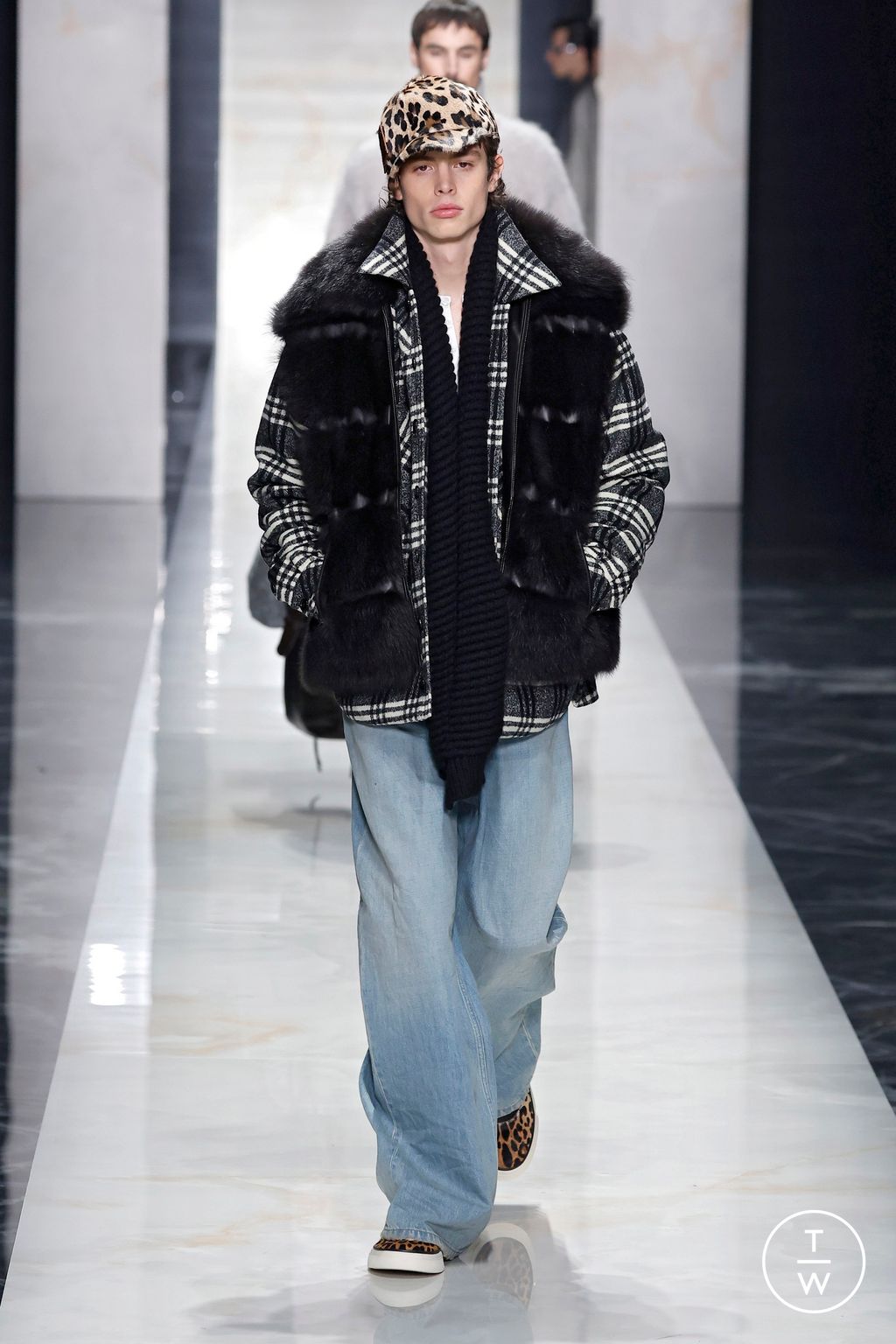 Fashion Week Milan Fall/Winter 2026 look 32 from the Dolce & Gabbana collection 男装