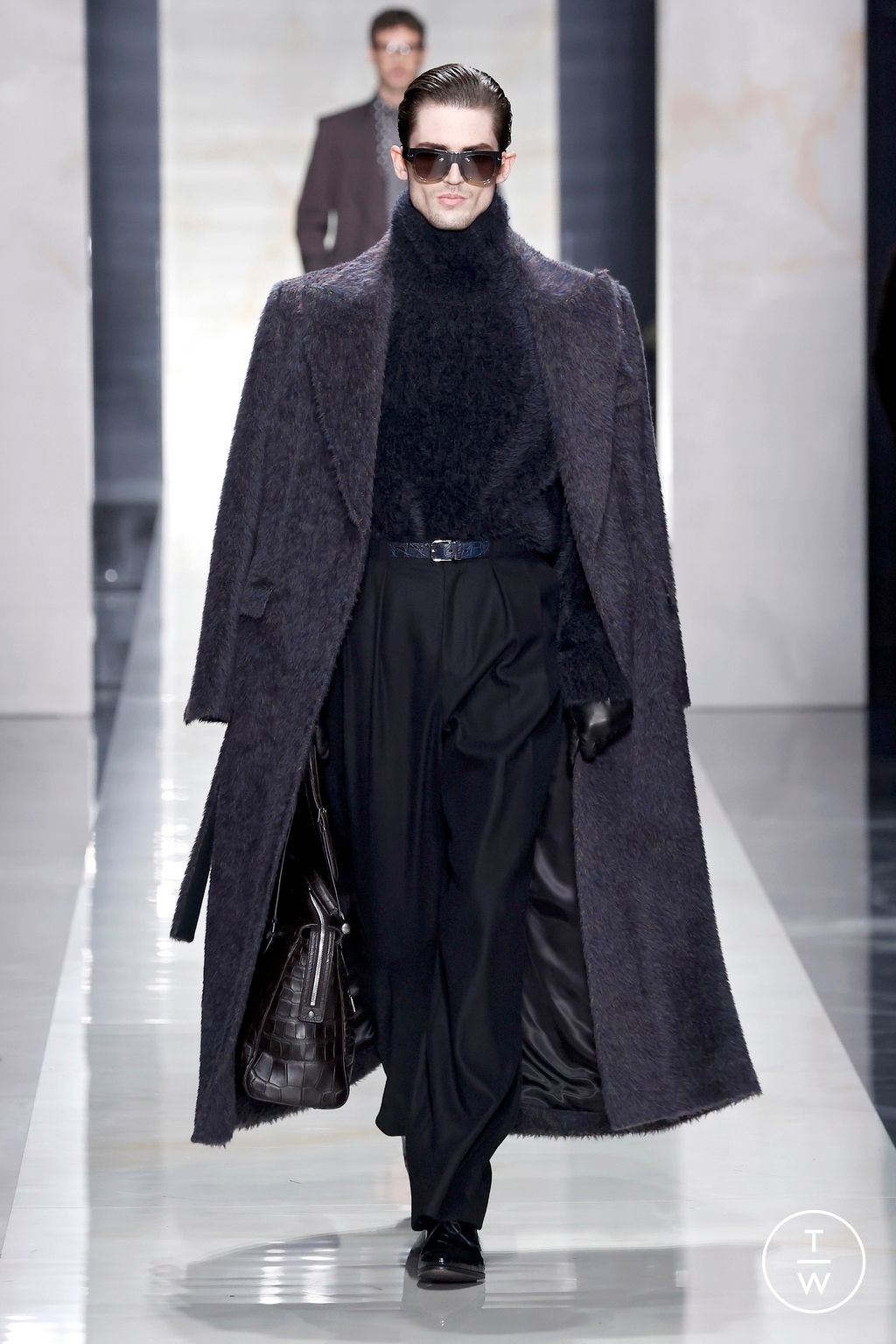 Fashion Week Milan Fall/Winter 2026 look 55 from the Dolce & Gabbana collection menswear