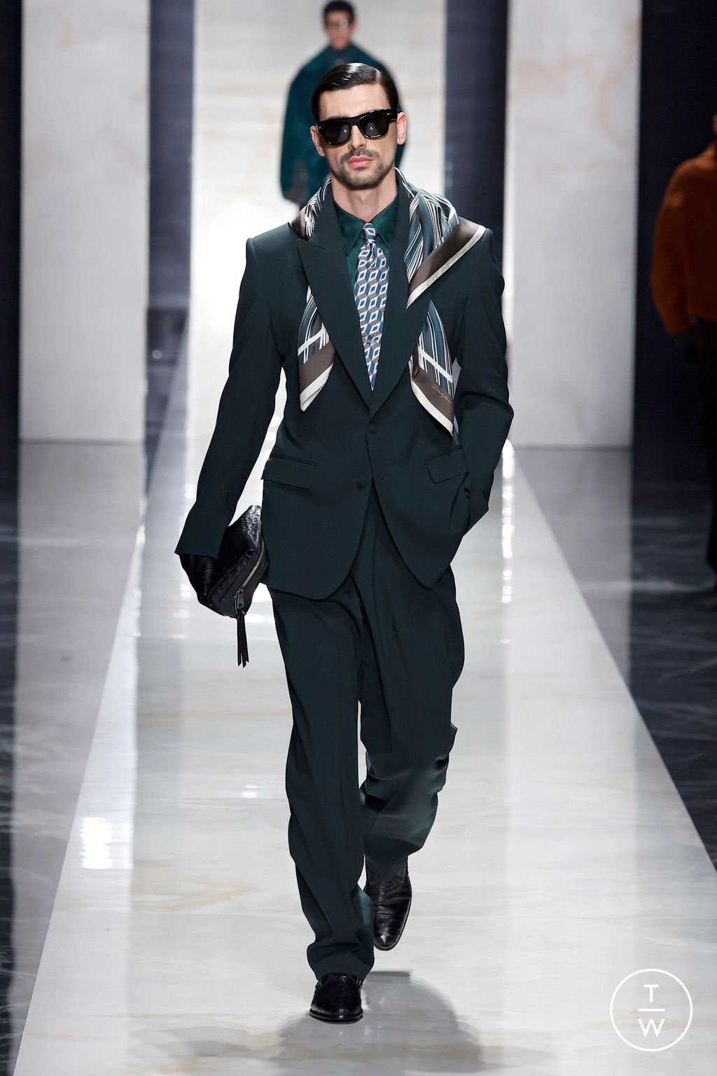 Fashion Week Milan Fall/Winter 2026 look 61 from the Dolce & Gabbana collection menswear