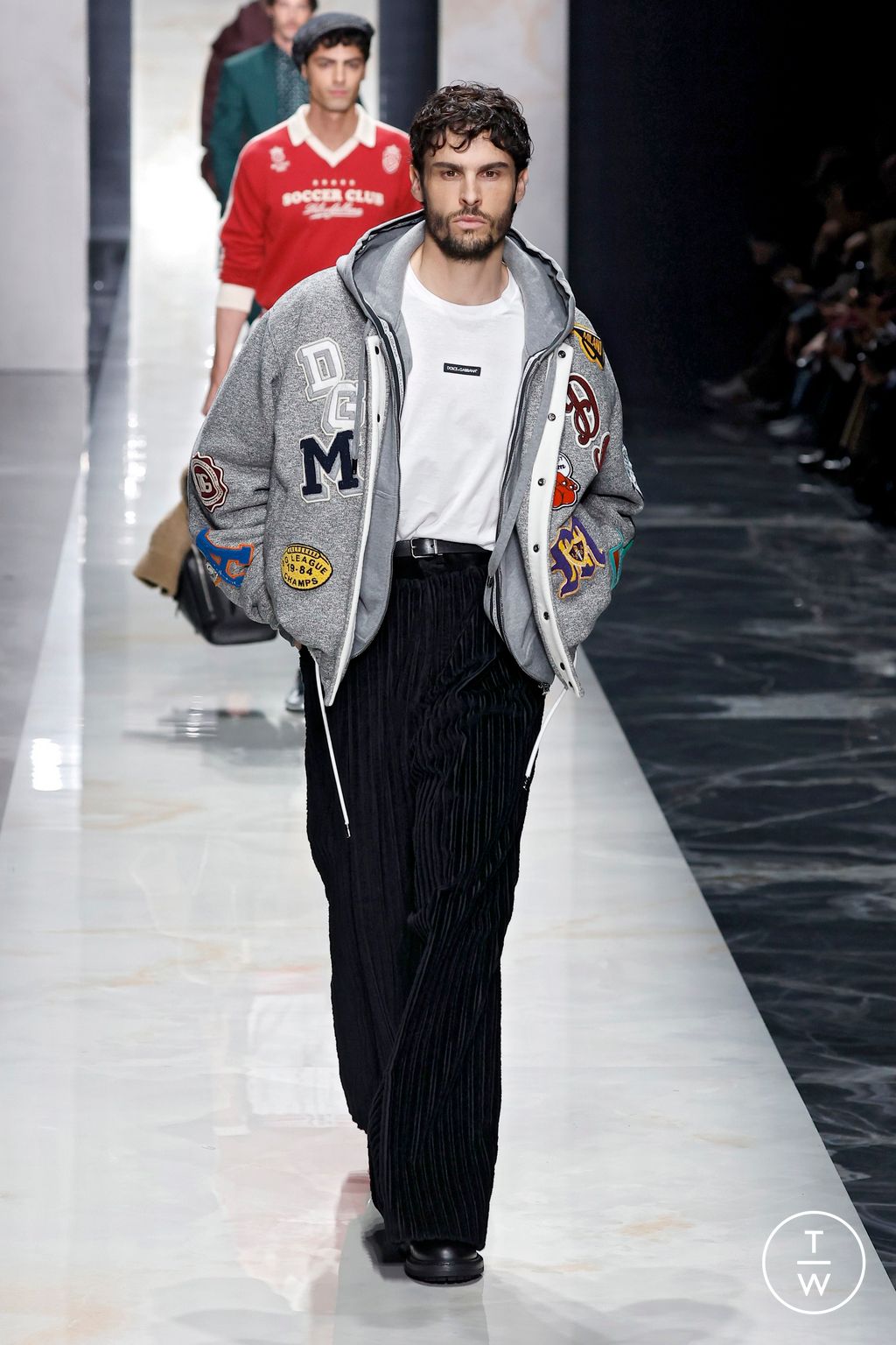 Fashion Week Milan Fall/Winter 2026 look 66 de la collection Dolce & Gabbana menswear