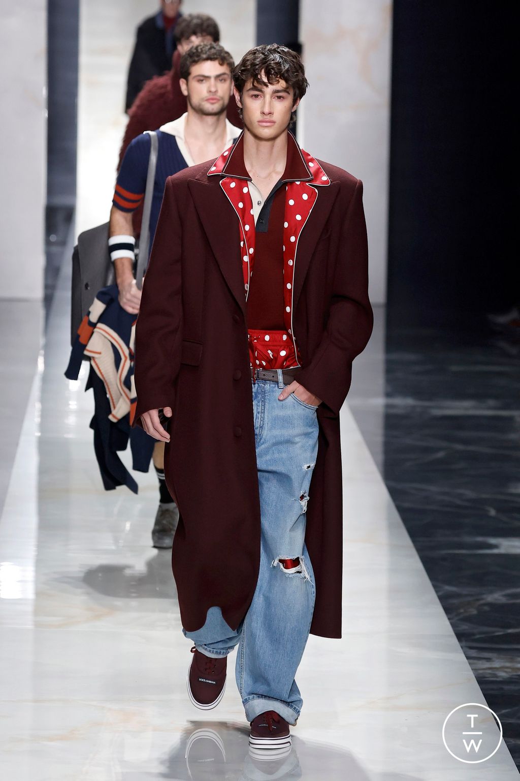 Fashion Week Milan Fall/Winter 2026 look 71 from the Dolce & Gabbana collection menswear