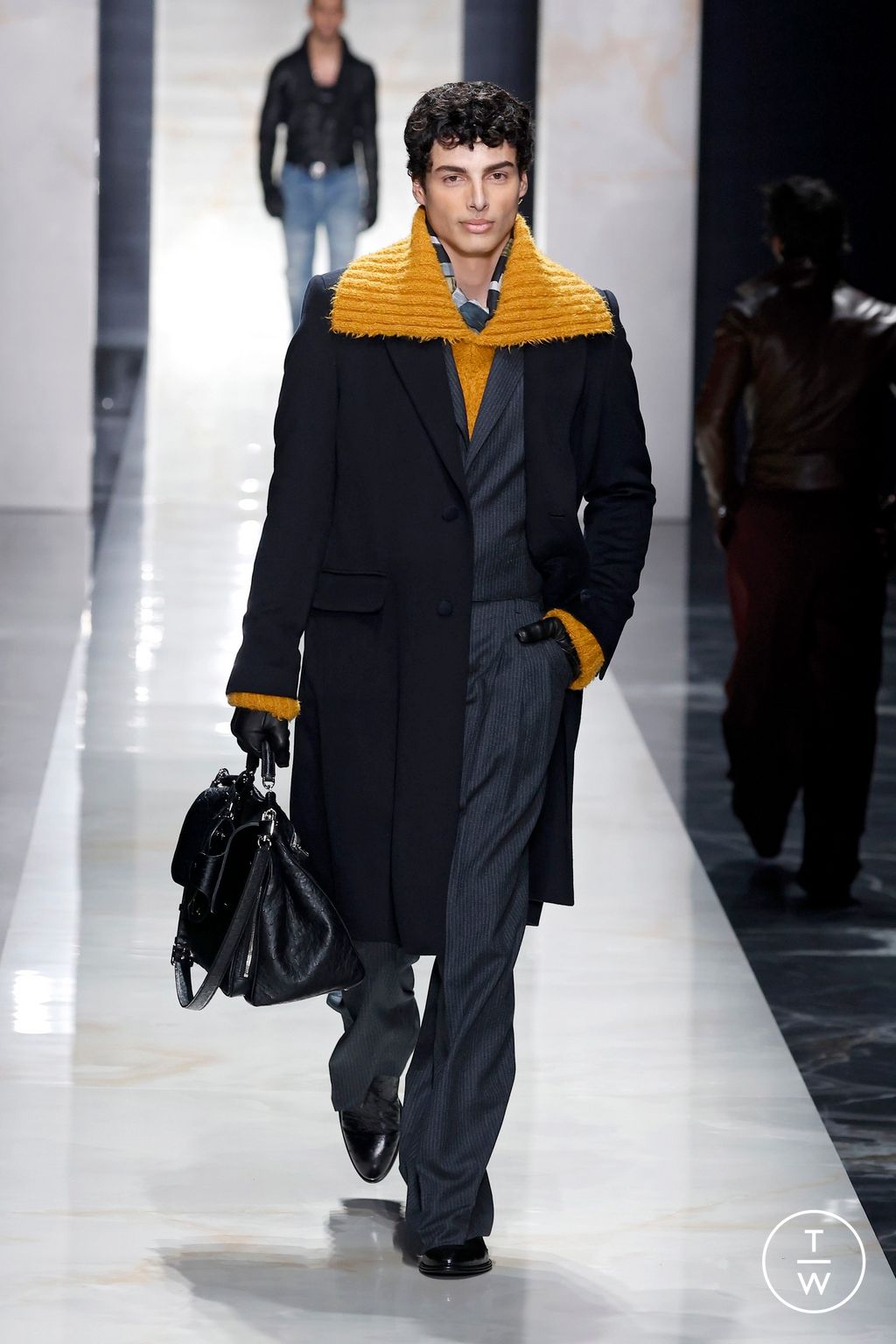 Fashion Week Milan Fall/Winter 2026 look 76 from the Dolce & Gabbana collection menswear