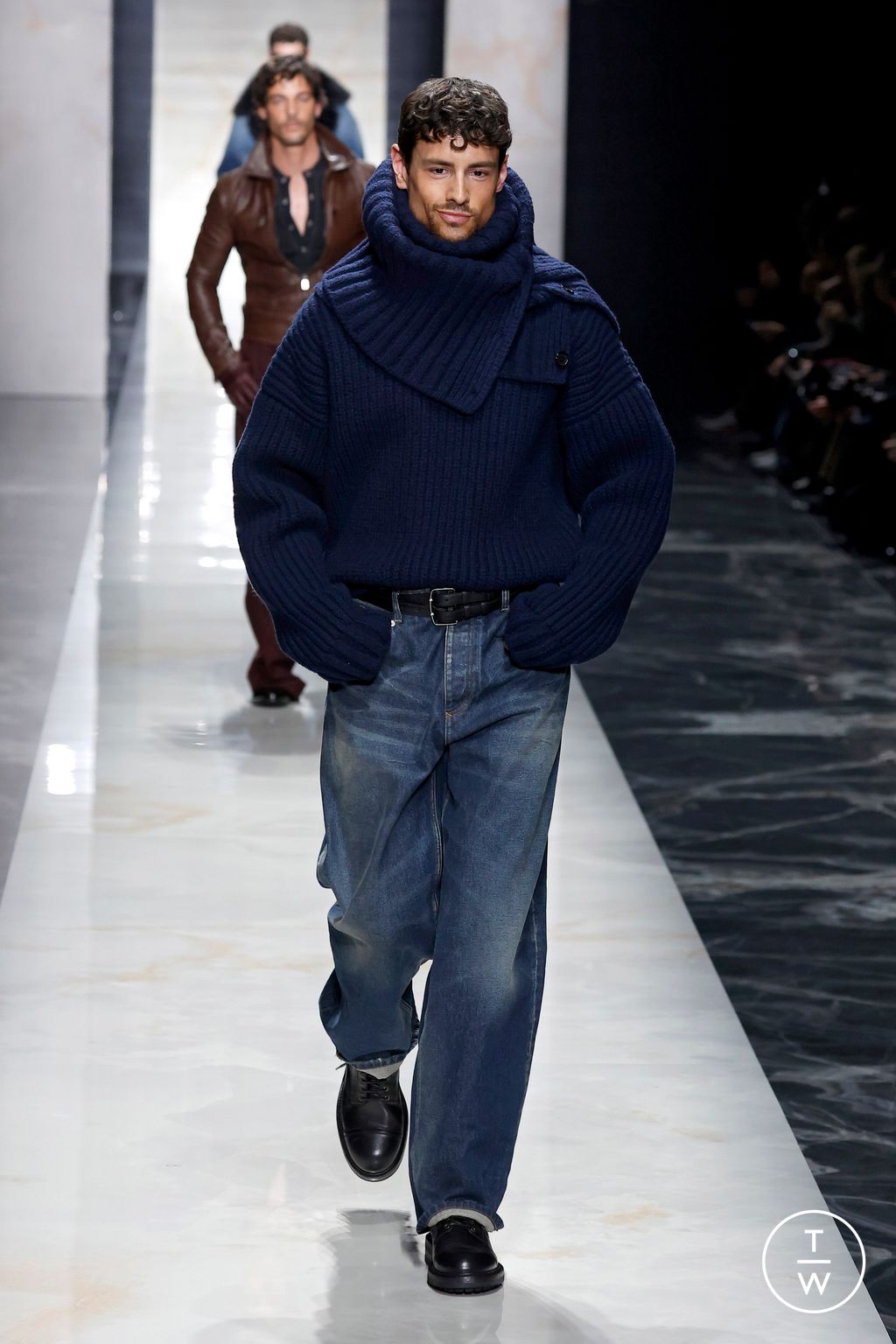 Fashion Week Milan Fall/Winter 2026 look 78 from the Dolce & Gabbana collection menswear