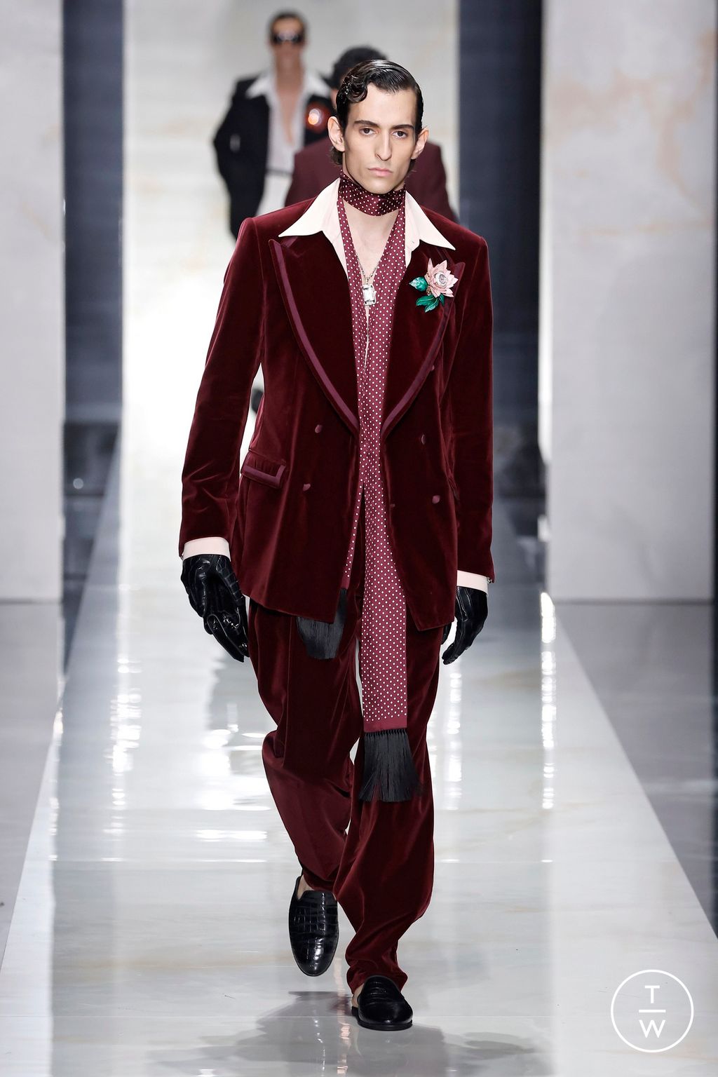 Fashion Week Milan Fall/Winter 2026 look 88 from the Dolce & Gabbana collection menswear