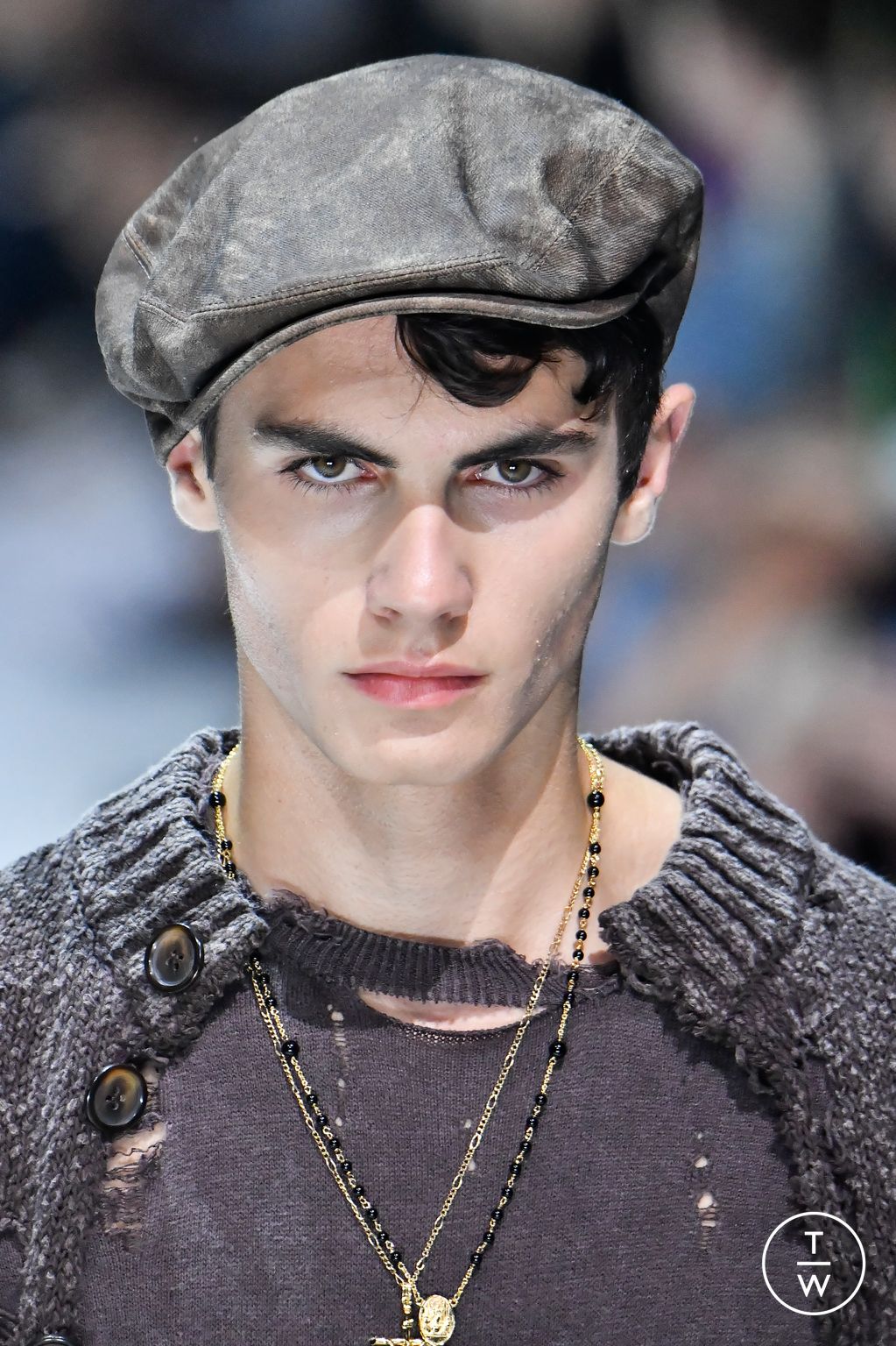Fashion Week Milan Spring/Summer 2023 look 26 from the Dolce & Gabbana collection menswear accessories