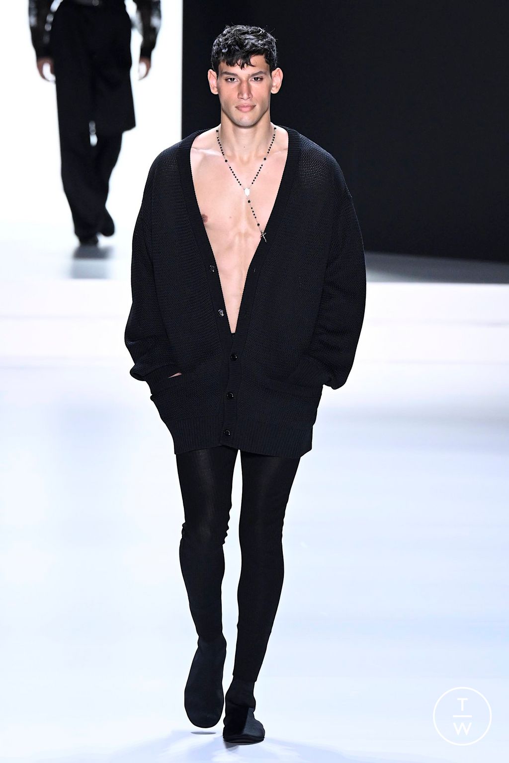 Fashion Week Milan Spring/Summer 2024 look 7 de la collection Dolce & Gabbana menswear