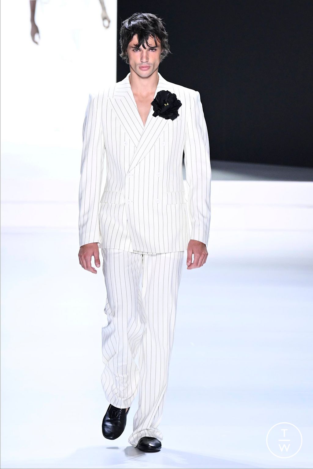 Fashion Week Milan Spring/Summer 2024 look 12 from the Dolce & Gabbana collection 男装