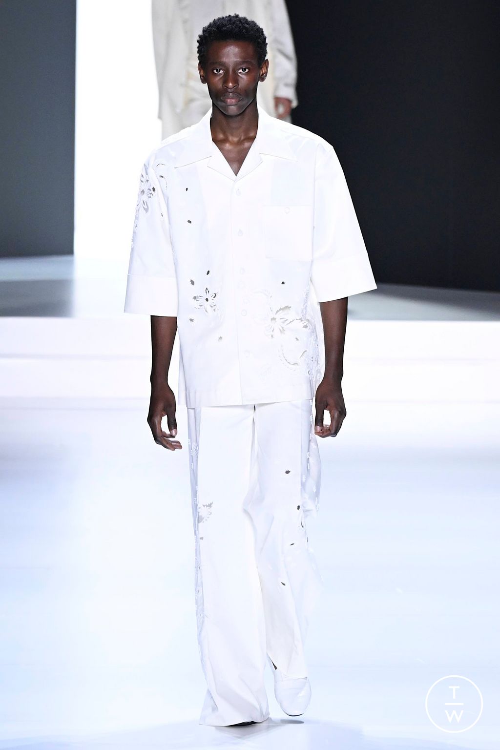 Fashion Week Milan Spring/Summer 2024 look 13 from the Dolce & Gabbana collection menswear
