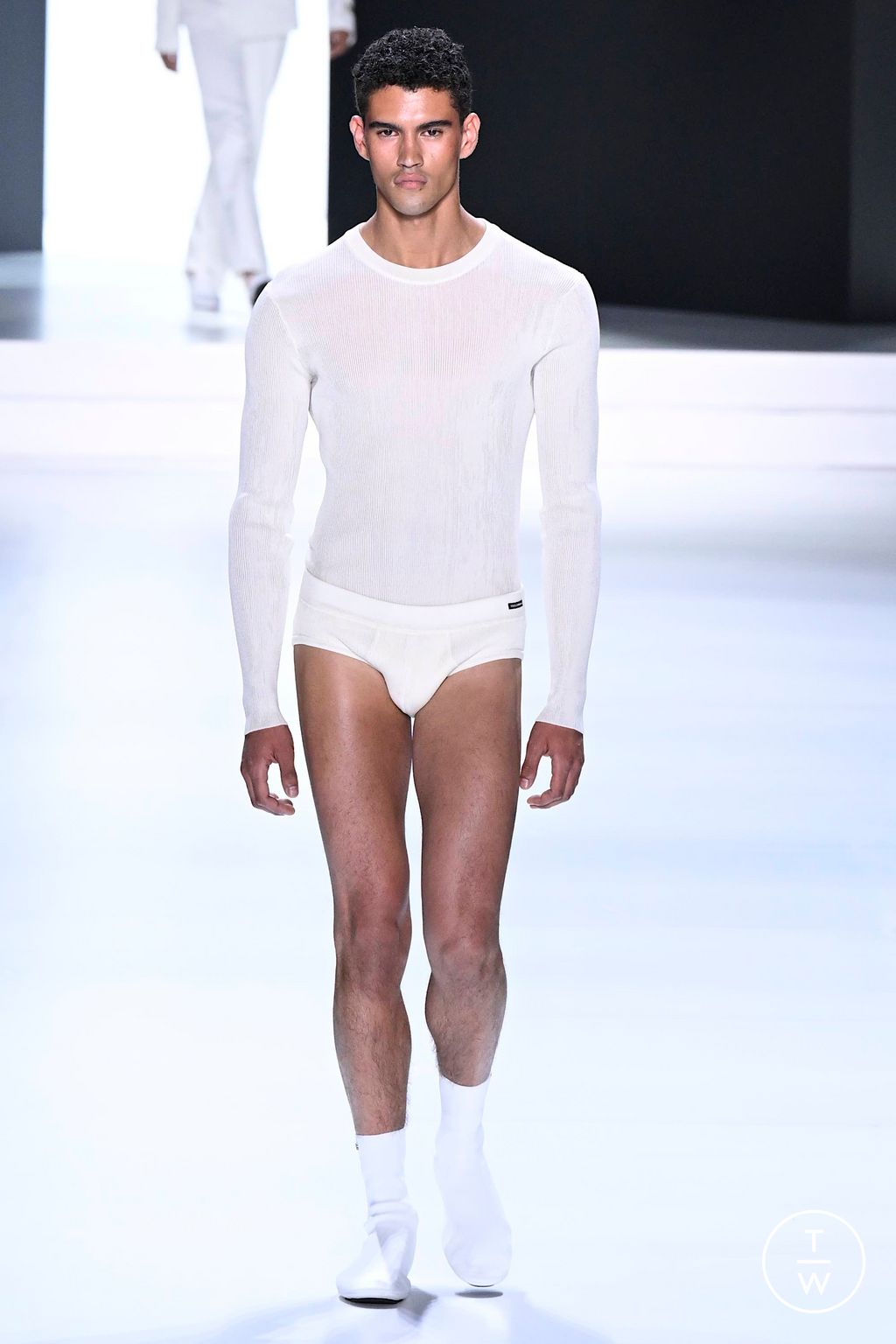 Fashion Week Milan Spring/Summer 2024 look 17 de la collection Dolce & Gabbana menswear