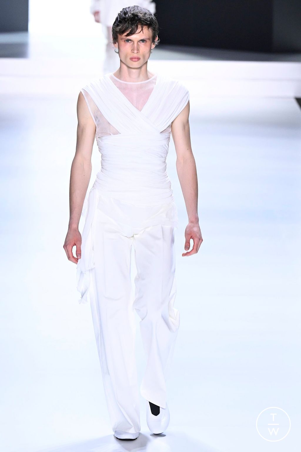 Fashion Week Milan Spring/Summer 2024 look 21 de la collection Dolce & Gabbana menswear