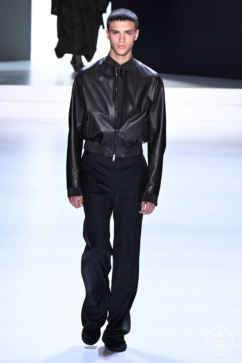 Fashion Week Milan Spring/Summer 2024 look 45 from the Dolce & Gabbana collection menswear