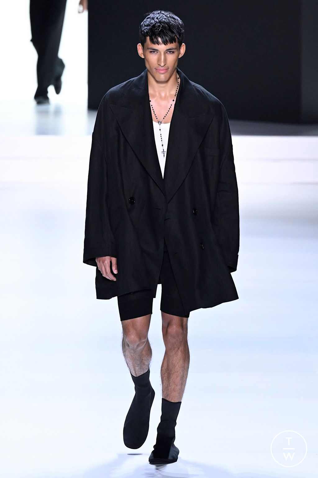 Fashion Week Milan Spring/Summer 2024 look 62 from the Dolce & Gabbana collection 男装