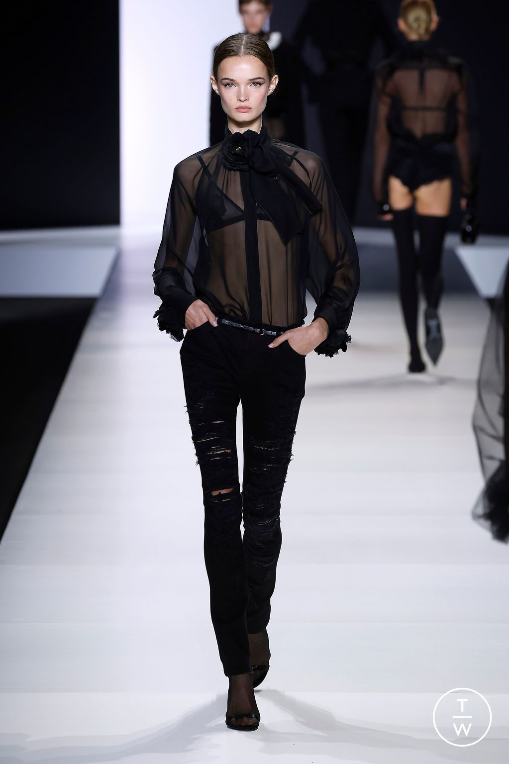 Fashion Week Milan Spring/Summer 2024 look 14 de la collection Dolce & Gabbana womenswear