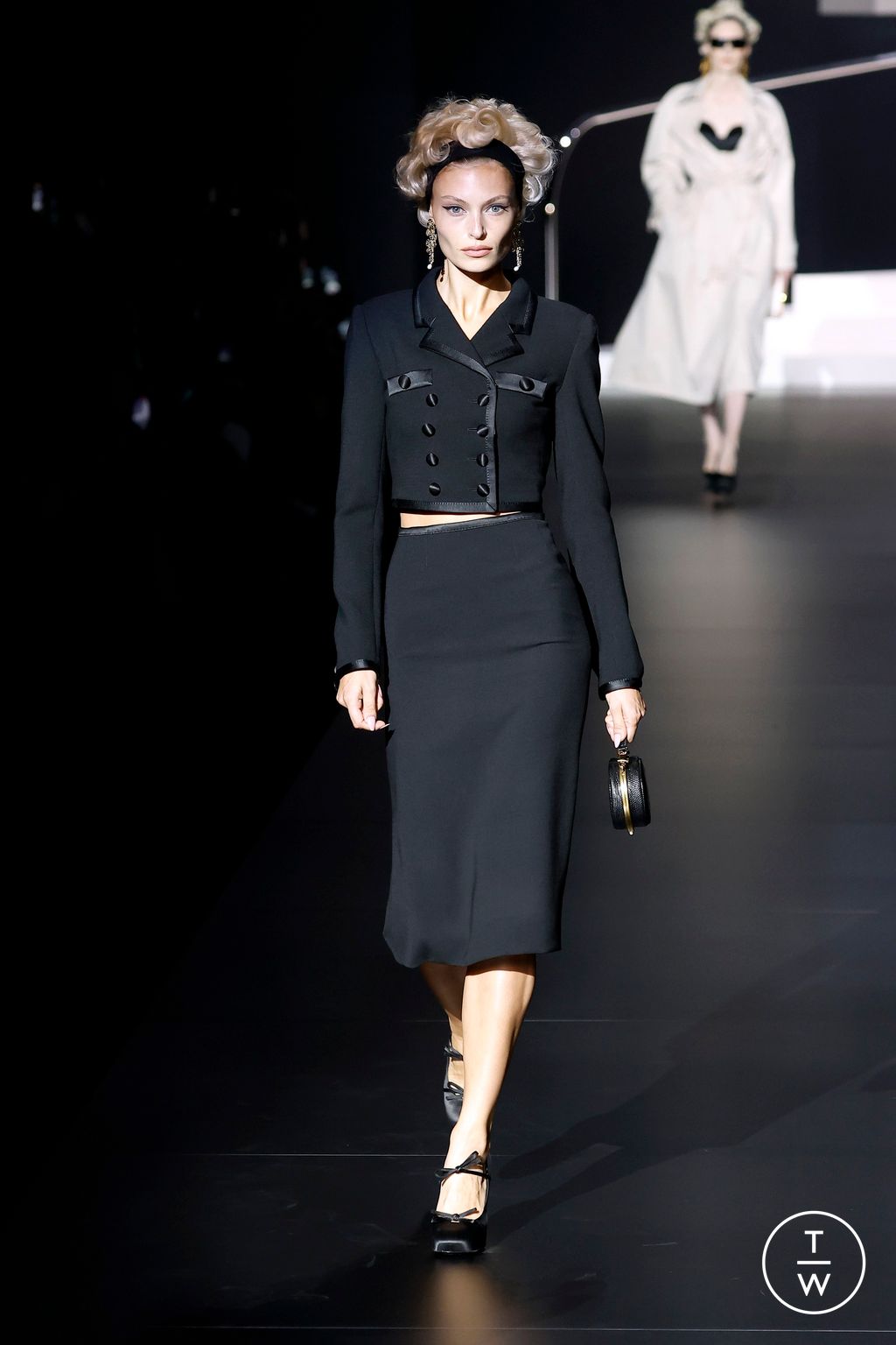 Fashion Week Milan Spring-Summer 2025 look 5 from the Dolce & Gabbana collection womenswear