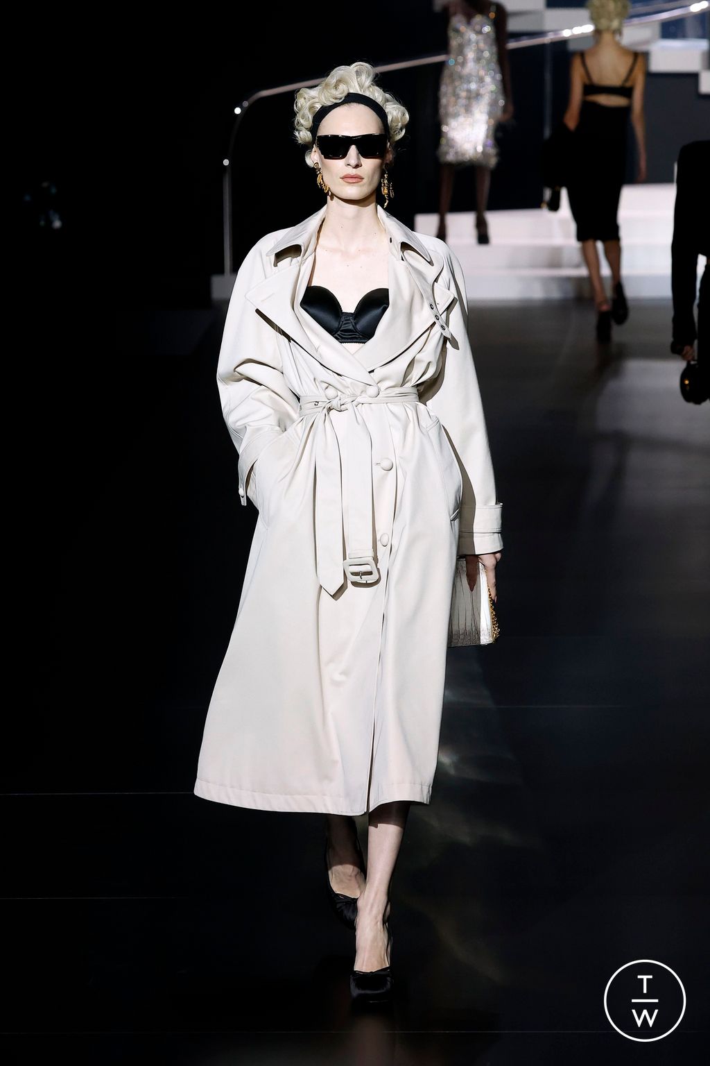 Fashion Week Milan Spring/Summer 2025 look 6 de la collection Dolce & Gabbana womenswear