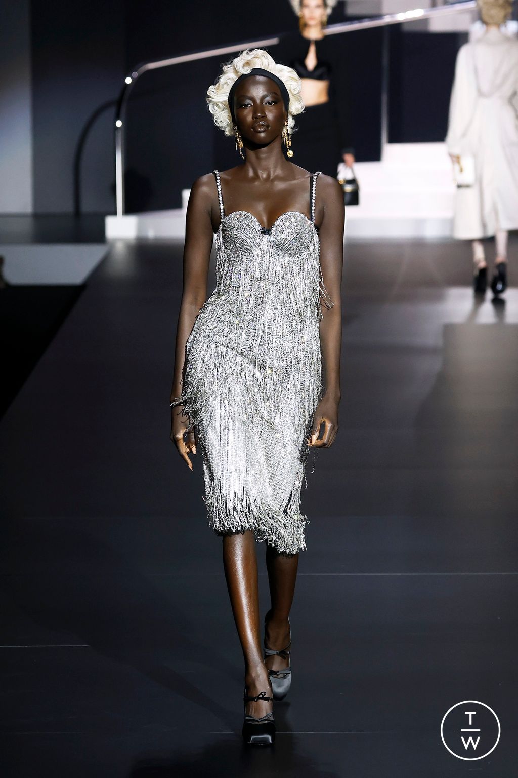 Fashion Week Milan Spring/Summer 2025 look 7 from the Dolce & Gabbana collection womenswear