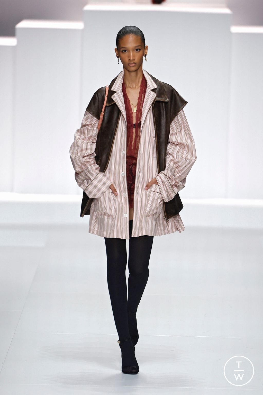 Fashion Week Milan Spring/Summer 2026 look 6 from the Dolce & Gabbana collection womenswear