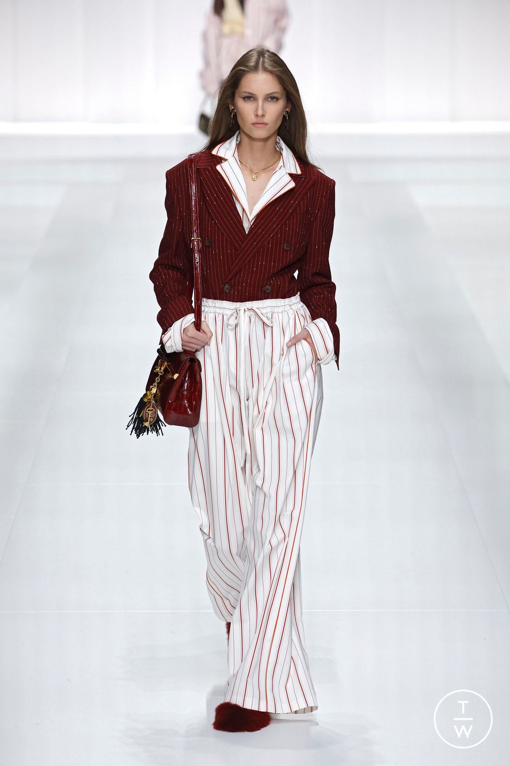 Fashion Week Milan Spring/Summer 2026 look 8 from the Dolce & Gabbana collection 女装