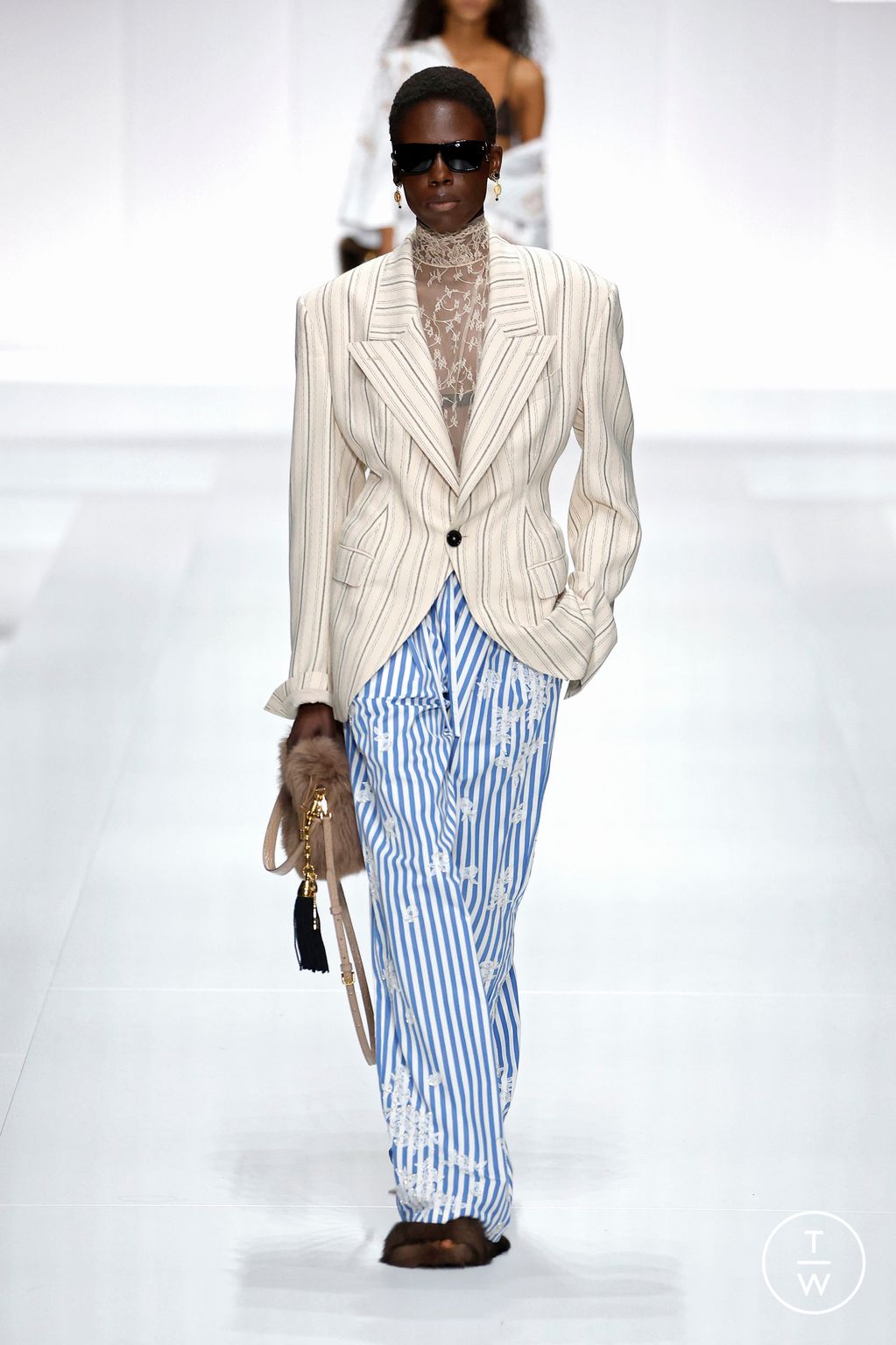 Fashion Week Milan Spring/Summer 2026 look 12 de la collection Dolce & Gabbana womenswear