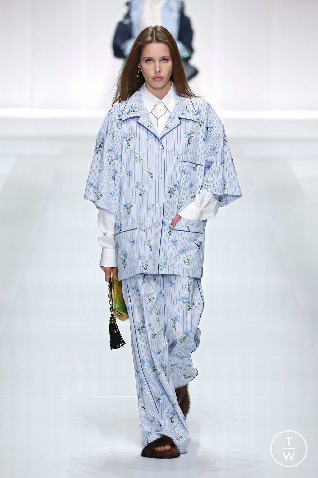 Fashion Week Milan Spring/Summer 2026 look 19 from the Dolce & Gabbana collection womenswear