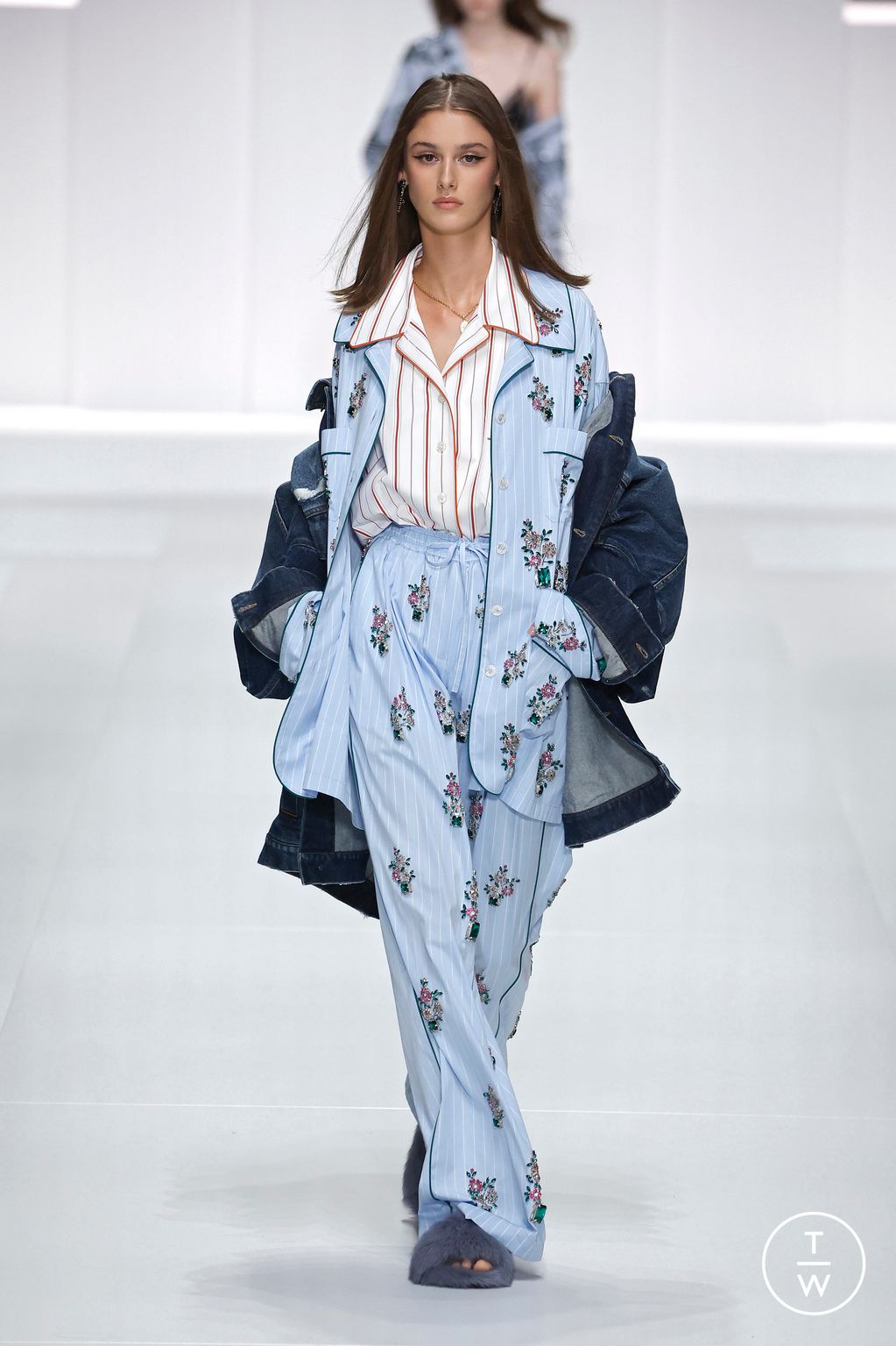 Fashion Week Milan Spring/Summer 2026 look 20 from the Dolce & Gabbana collection 女装