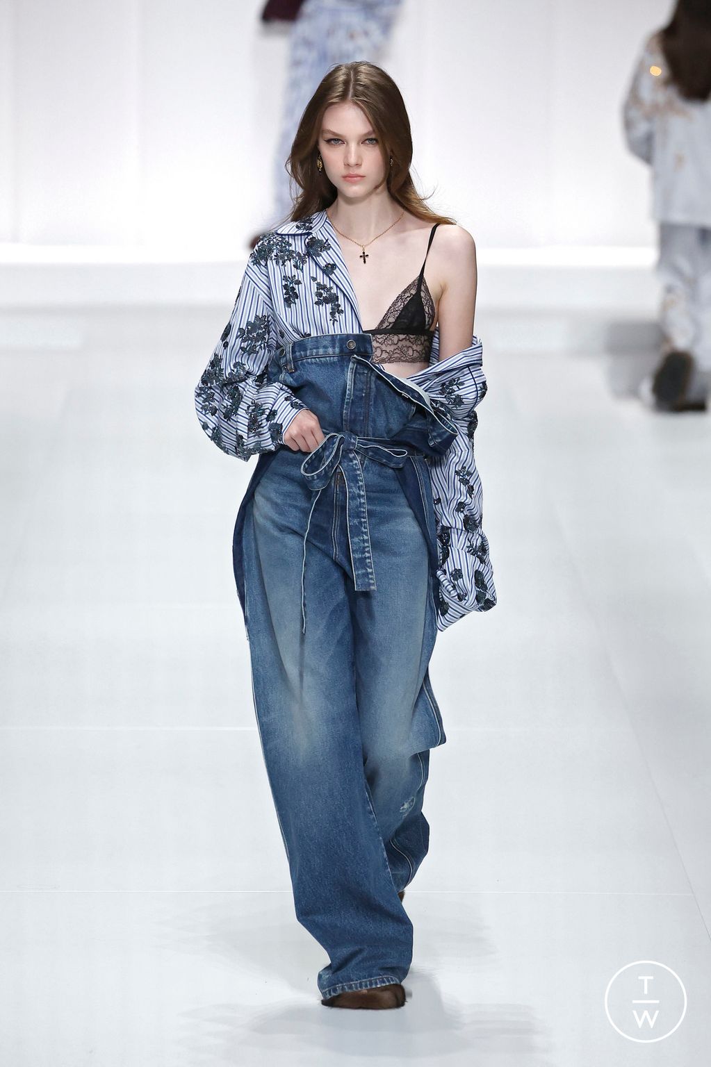 Fashion Week Milan Spring/Summer 2026 look 21 from the Dolce & Gabbana collection womenswear