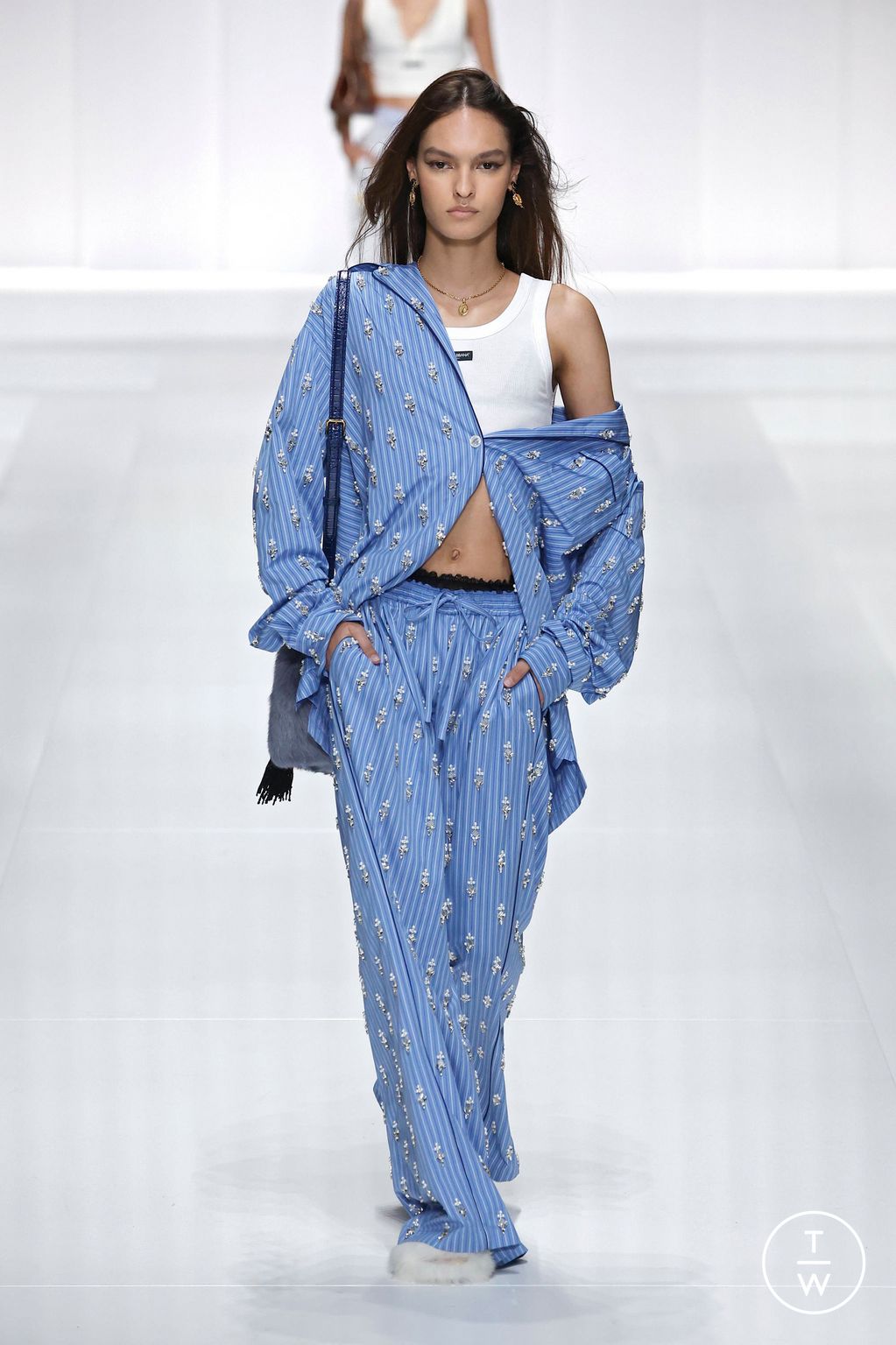 Fashion Week Milan Spring/Summer 2026 look 23 from the Dolce & Gabbana collection womenswear