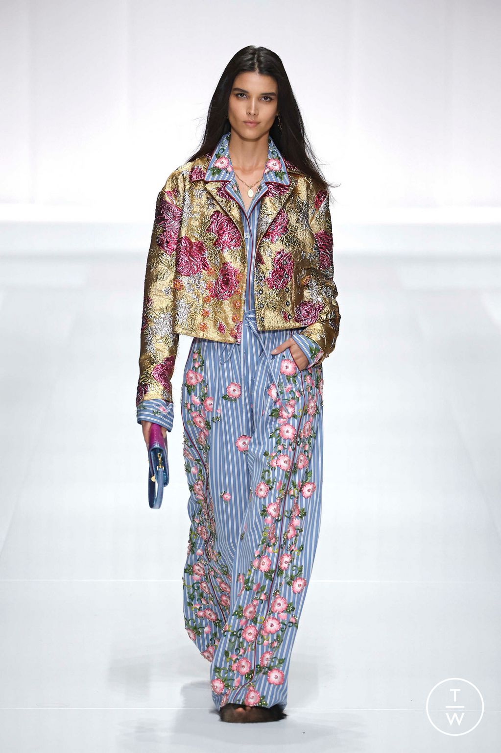 Fashion Week Milan Spring/Summer 2026 look 27 from the Dolce & Gabbana collection womenswear