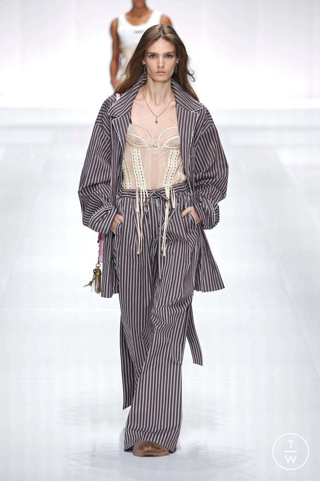 Fashion Week Milan Spring/Summer 2026 look 36 from the Dolce & Gabbana collection womenswear