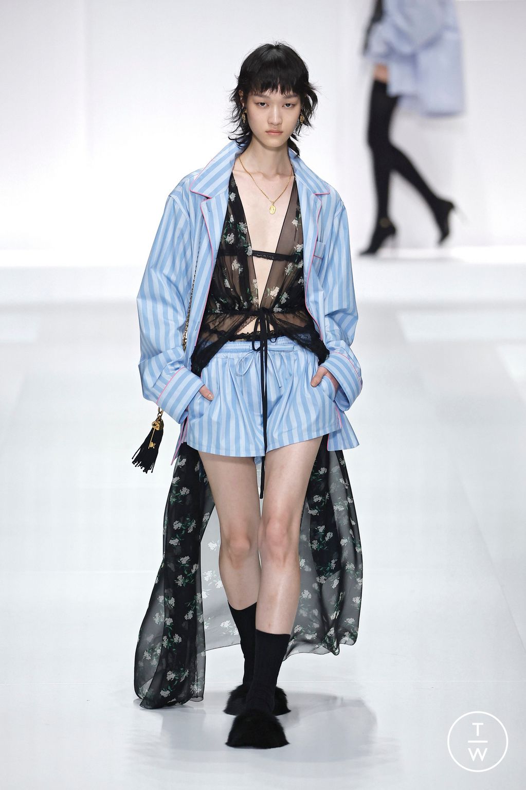 Fashion Week Milan Spring/Summer 2026 look 47 from the Dolce & Gabbana collection womenswear