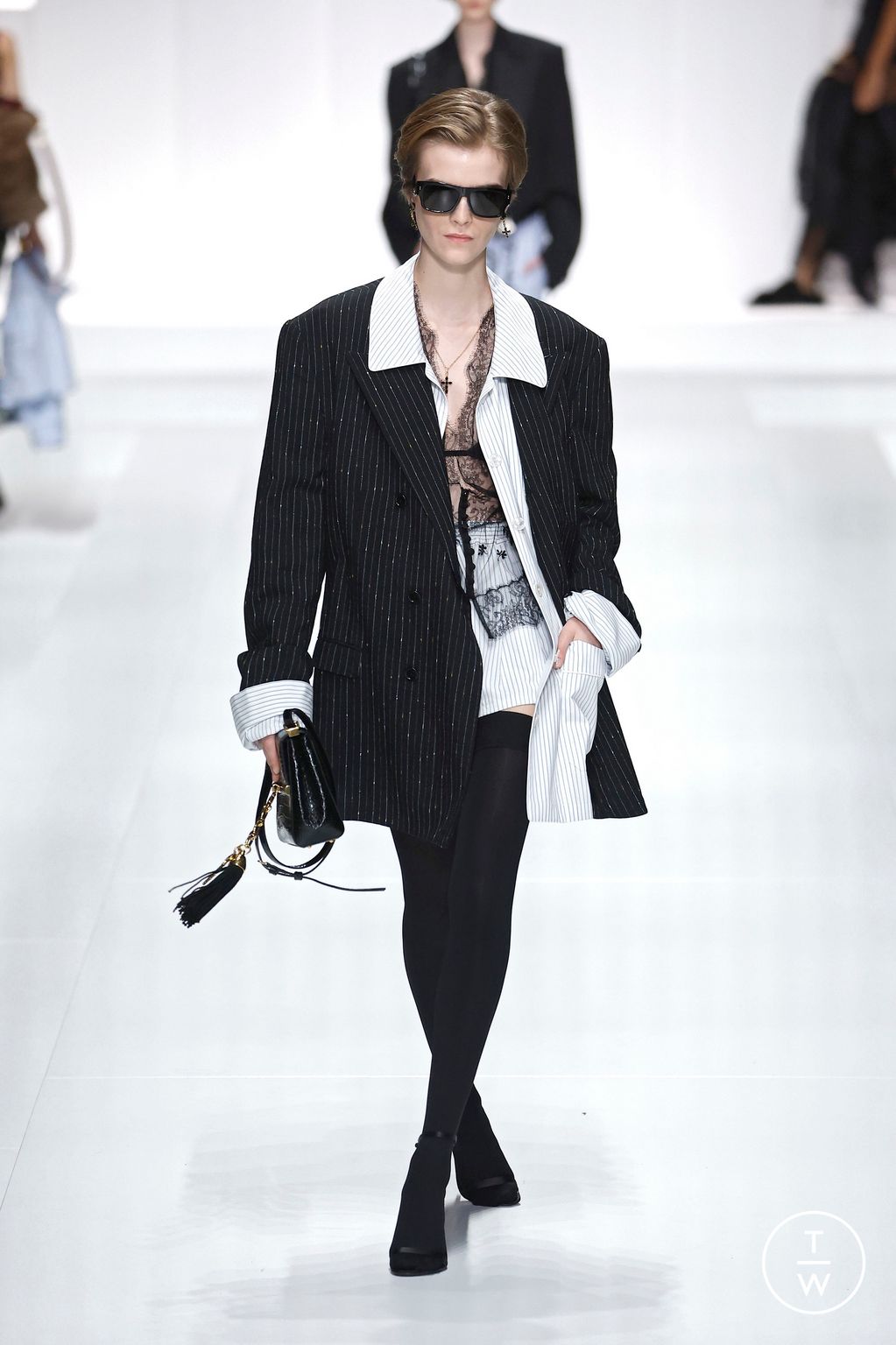 Fashion Week Milan Spring/Summer 2026 look 54 from the Dolce & Gabbana collection womenswear