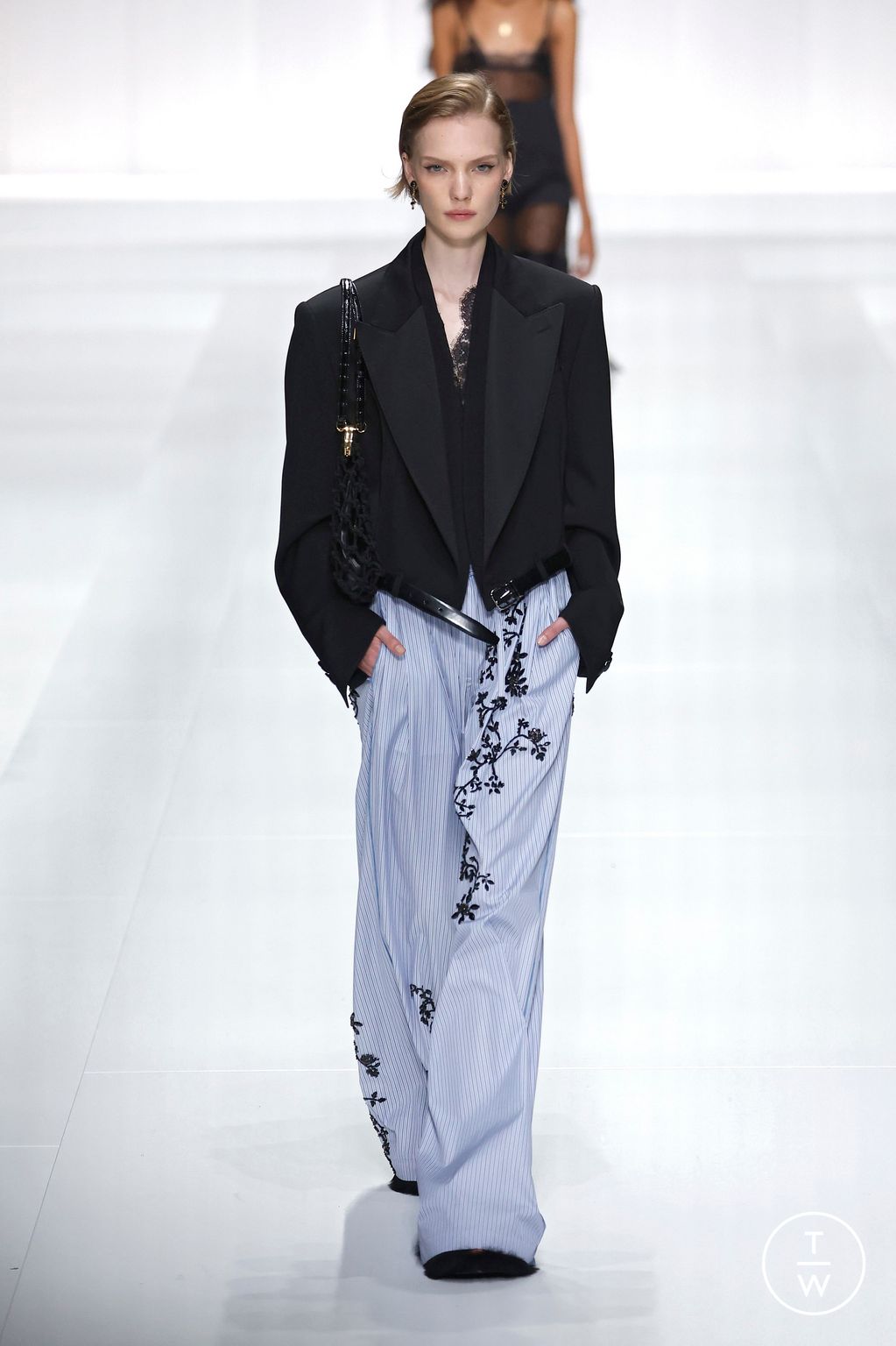 Fashion Week Milan Spring/Summer 2026 look 55 from the Dolce & Gabbana collection 女装