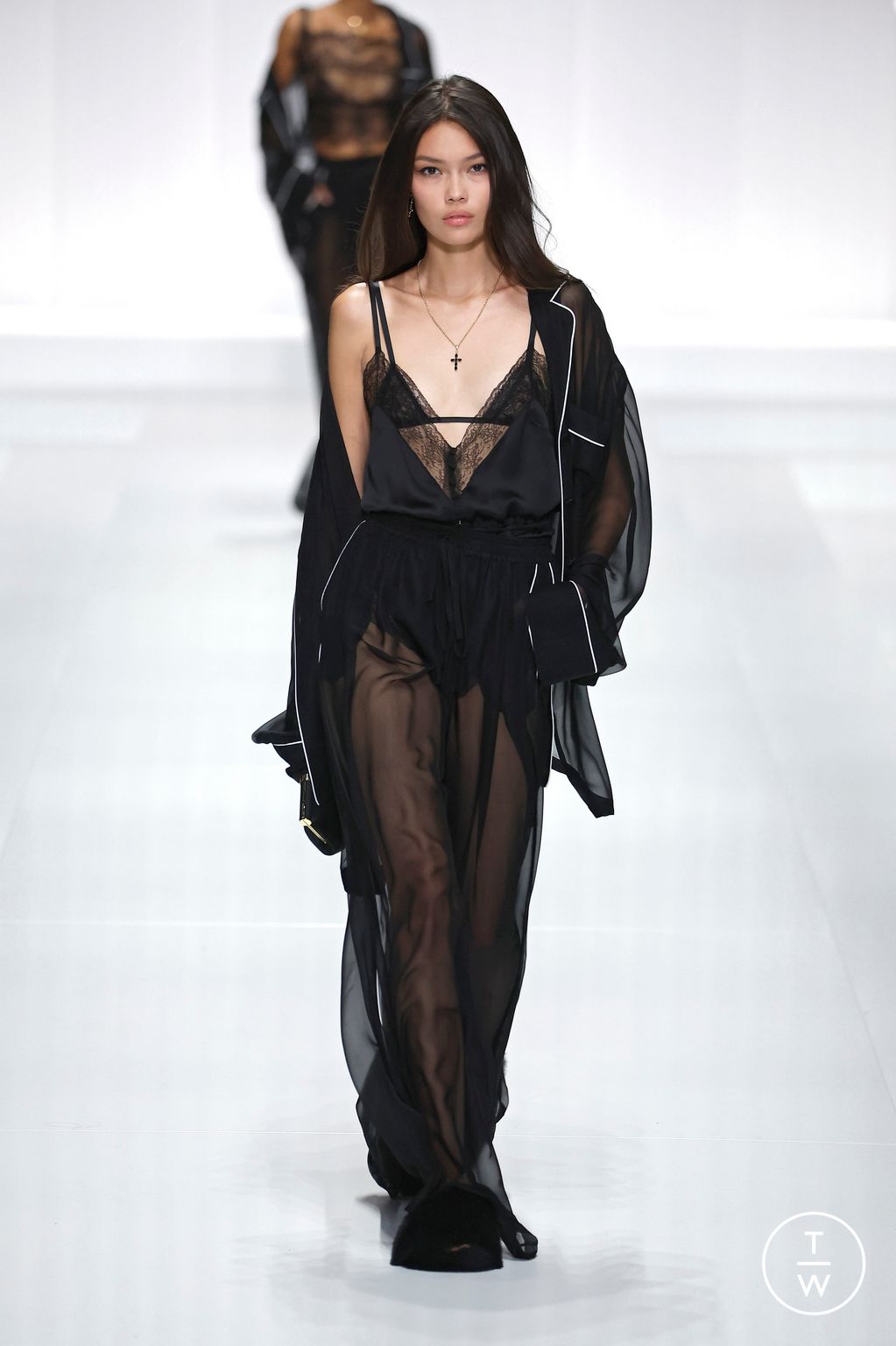 Fashion Week Milan Spring/Summer 2026 look 57 from the Dolce & Gabbana collection womenswear