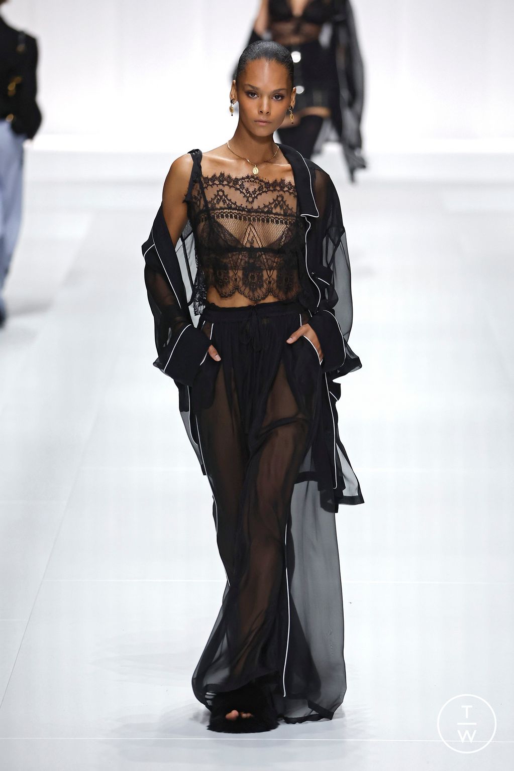 Fashion Week Milan Spring/Summer 2026 look 58 from the Dolce & Gabbana collection 女装