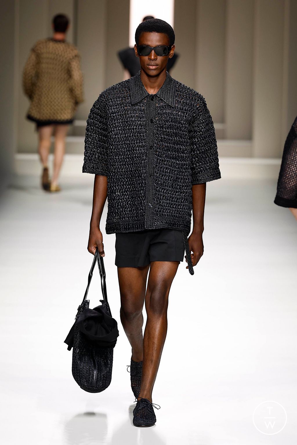 Fashion Week Milan Spring-Summer 2025 look 4 de la collection Dolce & Gabbana menswear